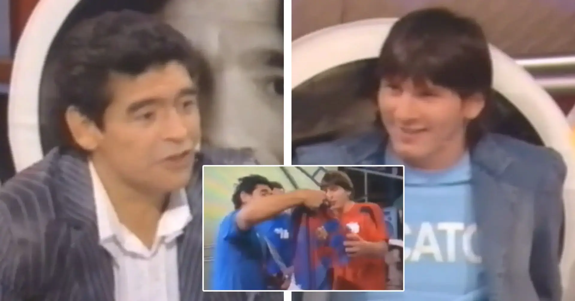 Une vidéo de Maradona interviewant Messi, 18 ans, réapparaît, Diego appelle Leo "l'avenir de tous les Argentins"