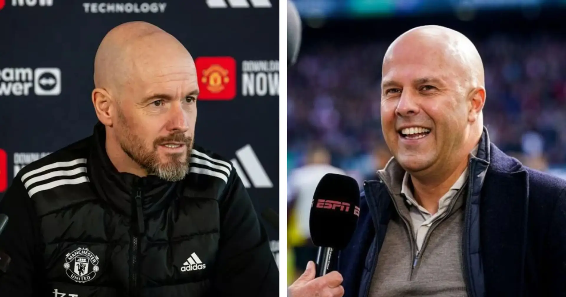 'Fantastic': Erik ten Hag reacts as Liverpool set to appoint former rival Arne Slot as head coach