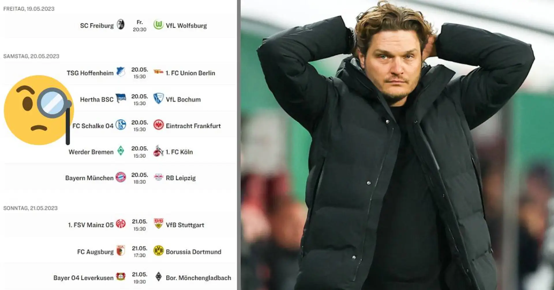 "Arg ungünstig": Fan blickt auf zeitliche Ansetzungen des 33. Spieltags und sieht einen Nachteil für Dortmund 