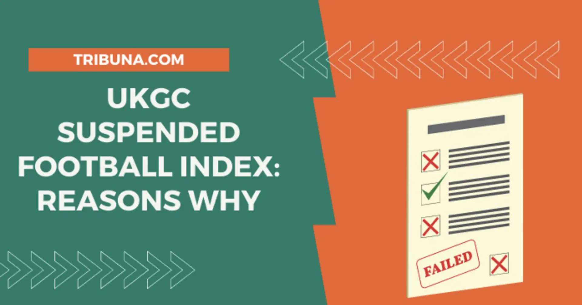 UKGC Suspended Football Index: Reasons Why