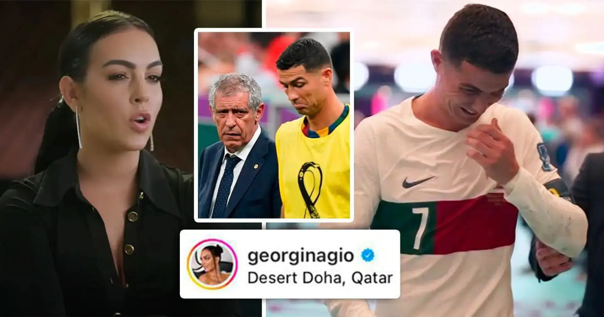'Hoy, Santos eligió mal': la novia de Ronaldo, Georgina, criticó públicamente a Fernando Santos tras el colapso de la Copa del Mundo de Portugal