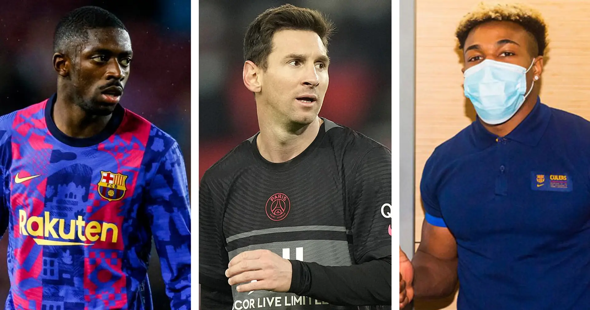 Possible Messi return, Dembele exit, line-ups & more: complete transfer round-up