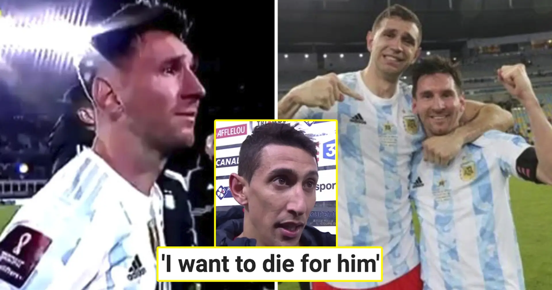 Who is Messi's favourite player in Argentina's national team? Analysed