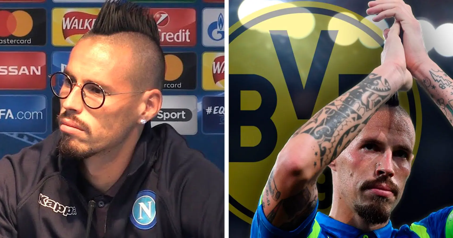 "Ich wäre fast mal beim BVB gelandet": Neapel-Legende Marek Hamsik hätte bei Dortmund spielen können