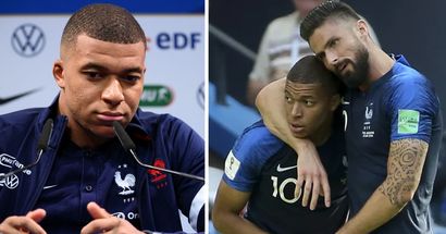 'I don't have a problem, I'll welcome him with open arms': Mbappe 'ends' Euro feud with ex-Blue Giroud