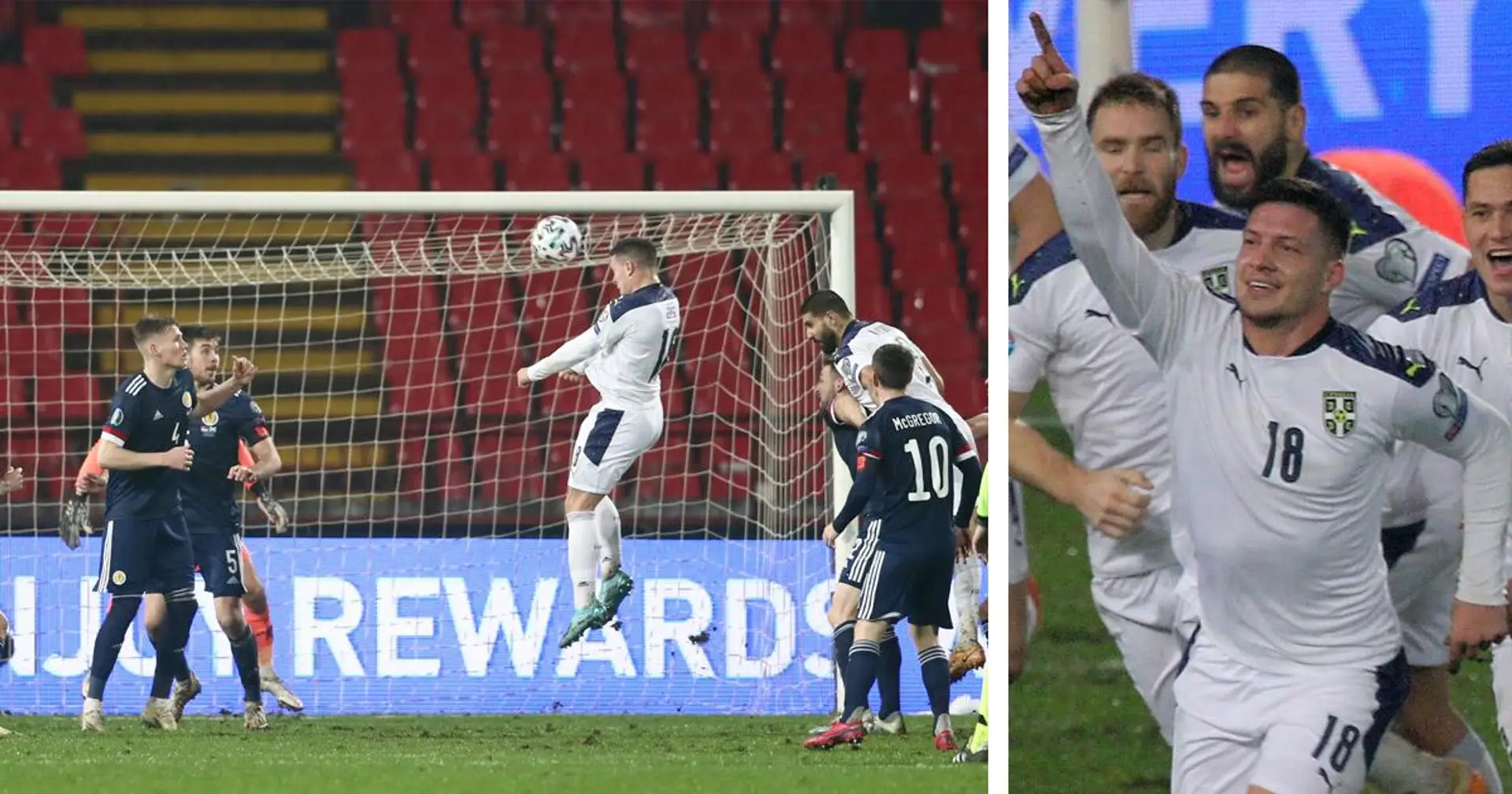 L'égalisation tardive de Jovic ne suffit pas et la Serbie rate l'Euro 2020 lors d'une défaite aux tirs au but contre l'Écosse