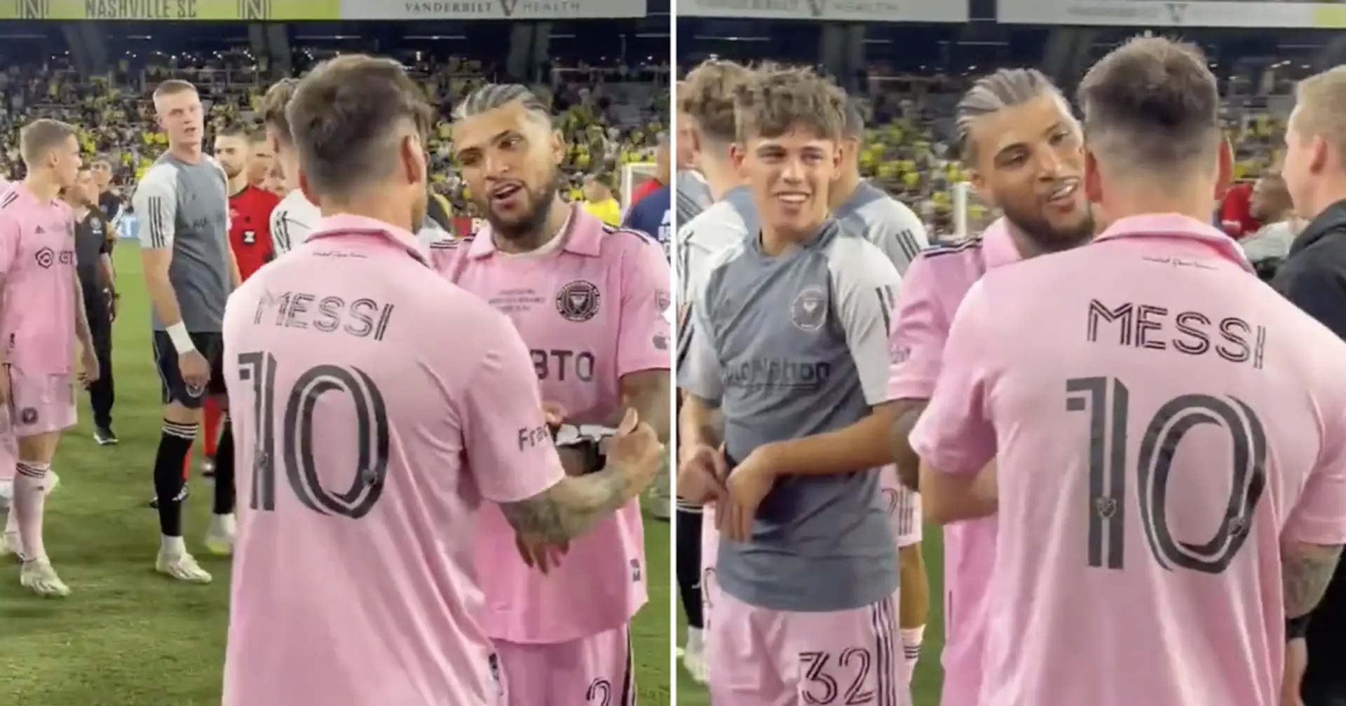 Messi's classy gesture for Inter Miami teammate caught on camera