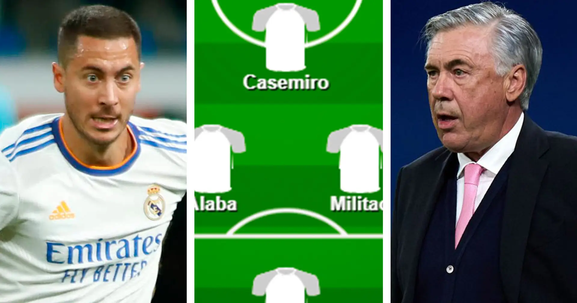'We should try Hazard in a new role': Real Madrid fans pick ultimate XI for Elche clash