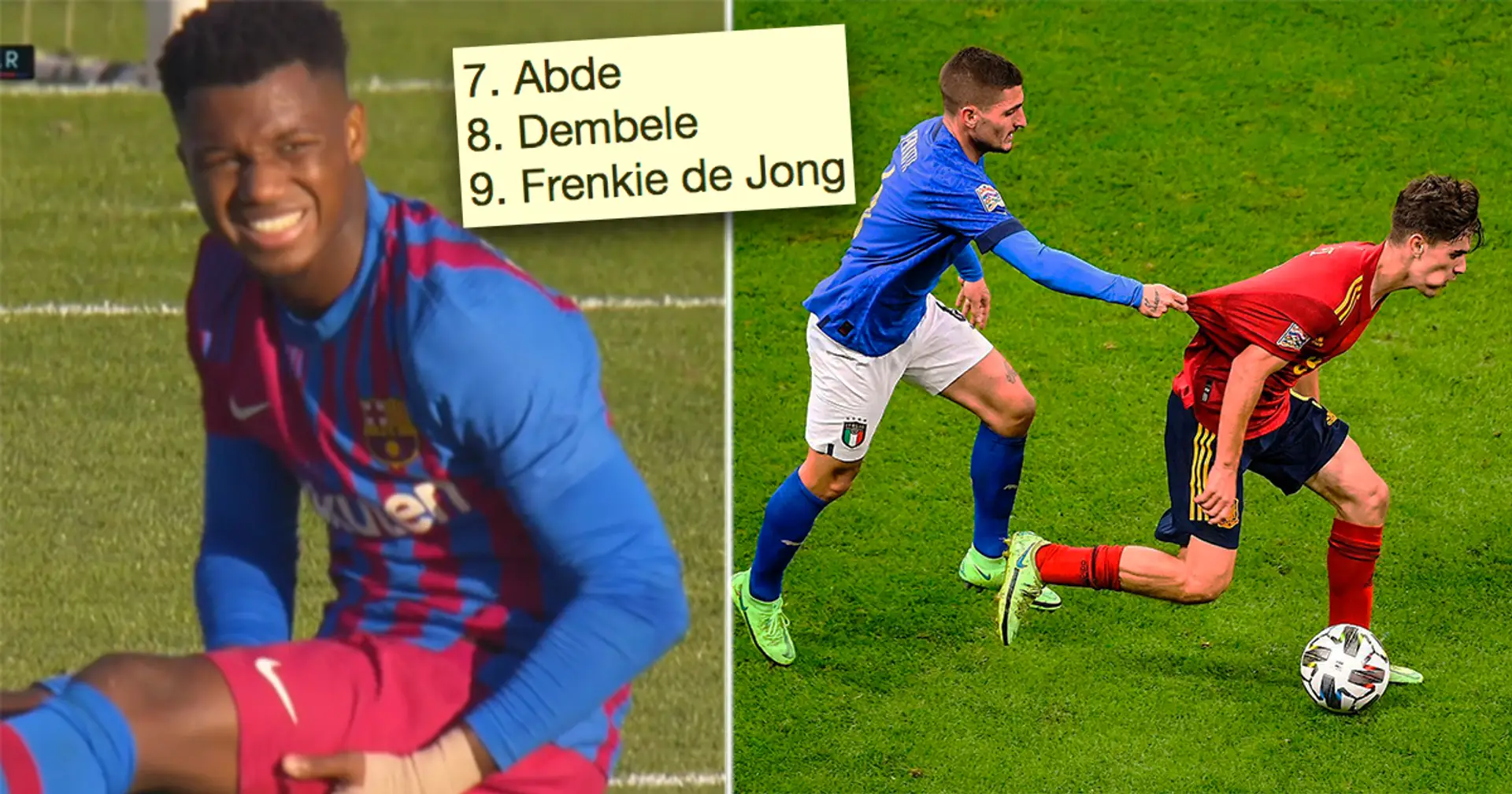 Who rivals target the most — most fouled Barca players this season revealed