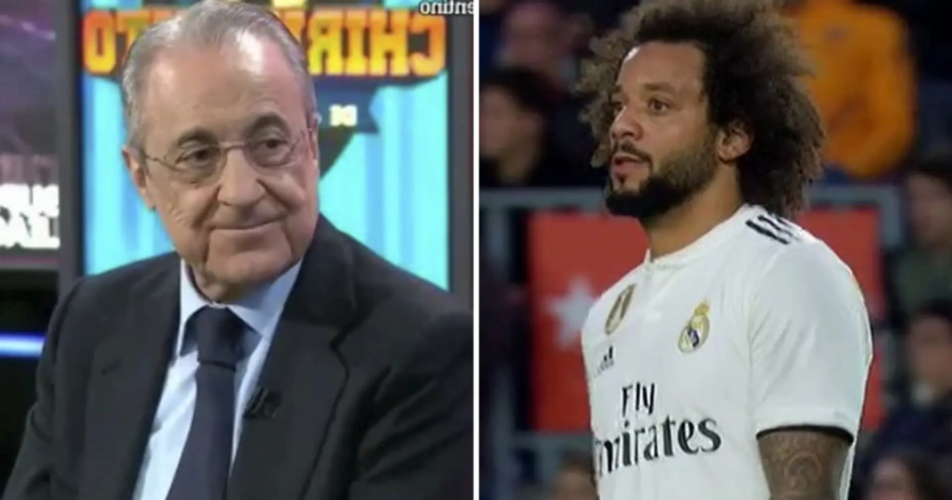 Marcelo reportedly tells Florentino Perez he'll leave in 2022