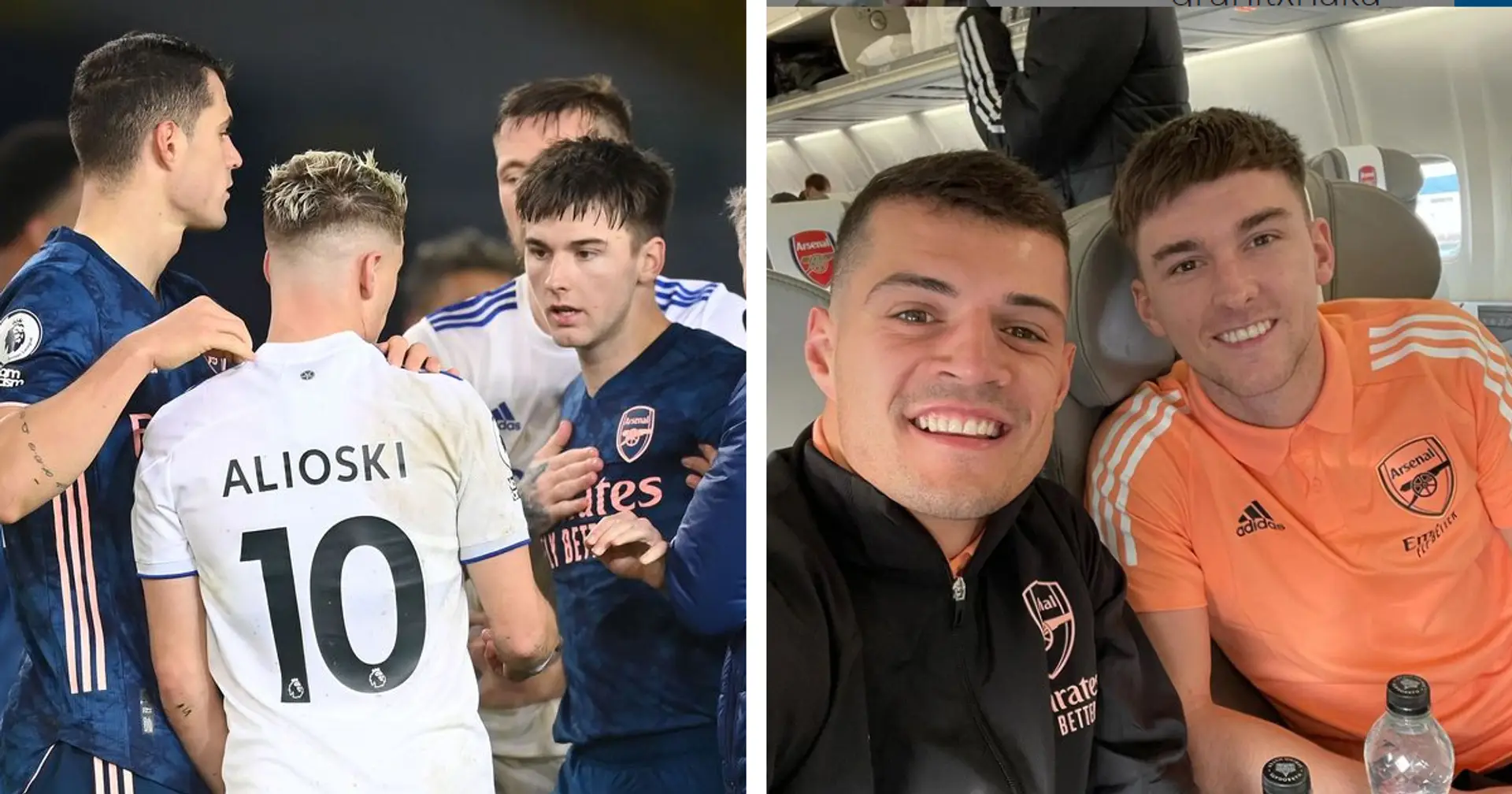 'No problems here': Xhaka rubbishes suggestions of Tierney row with Instagram post