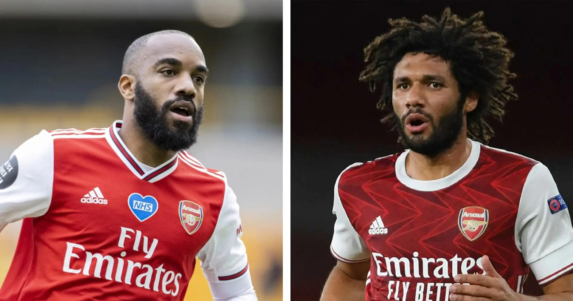 Lacazette, Elneny and 11 more players with 1.5 years or less left on their contracts