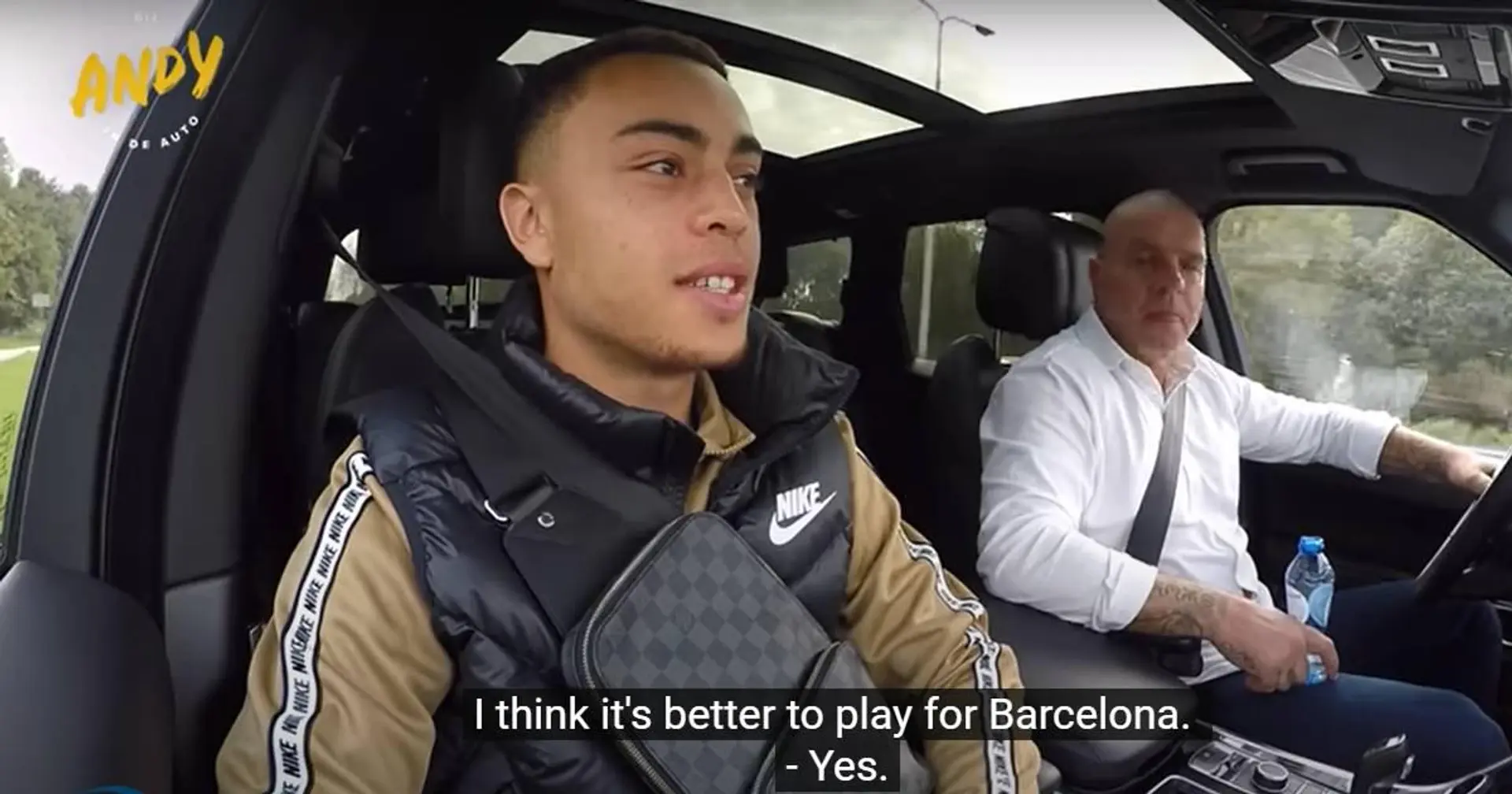 "Je préfère jouer pour Barcelone": Sergino Dest avait déjà réglé ses priorités l'année dernière