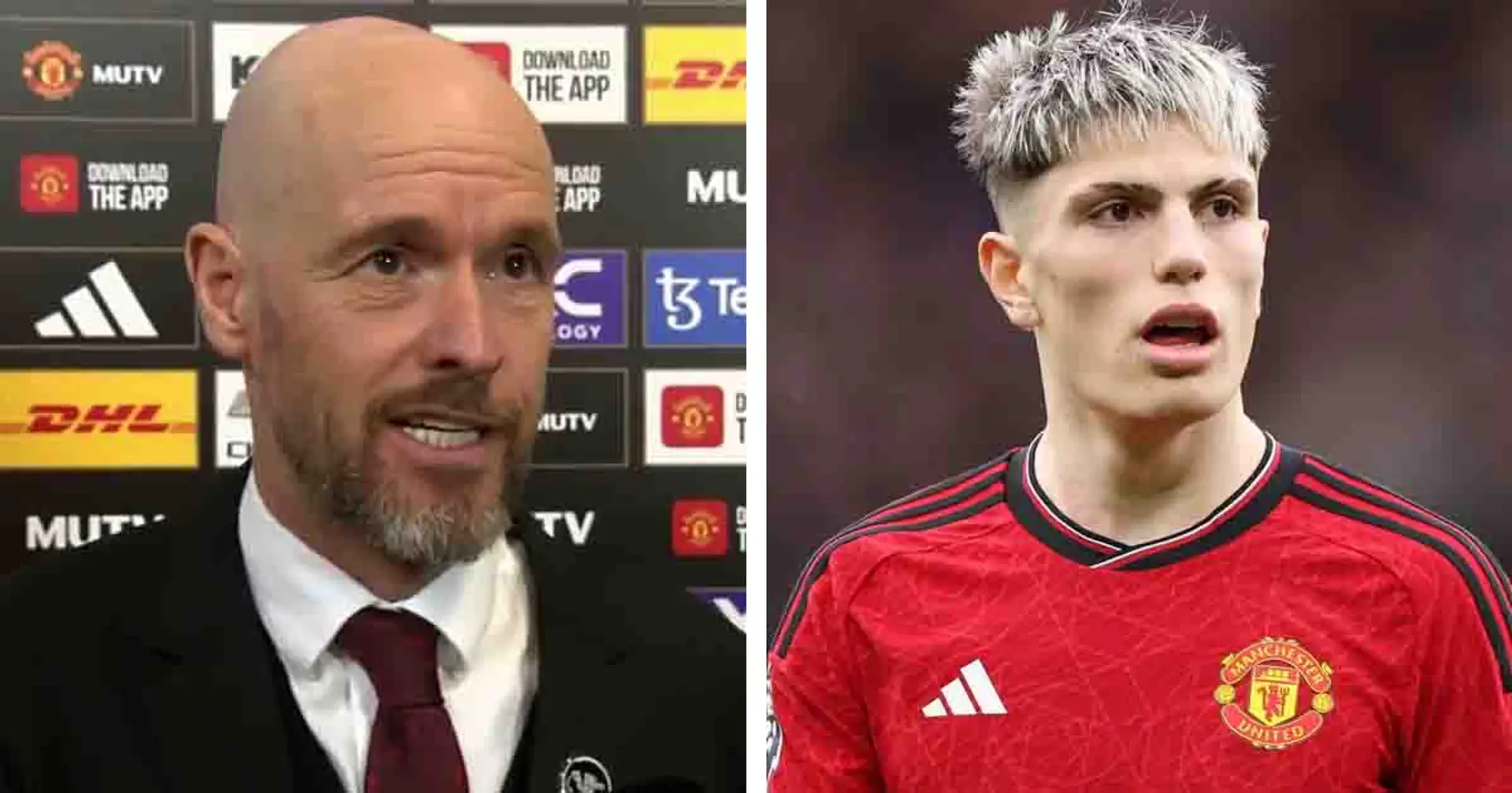 'It wasn't his game': Ten Hag reveals why he substituted Garnacho for second successive game
