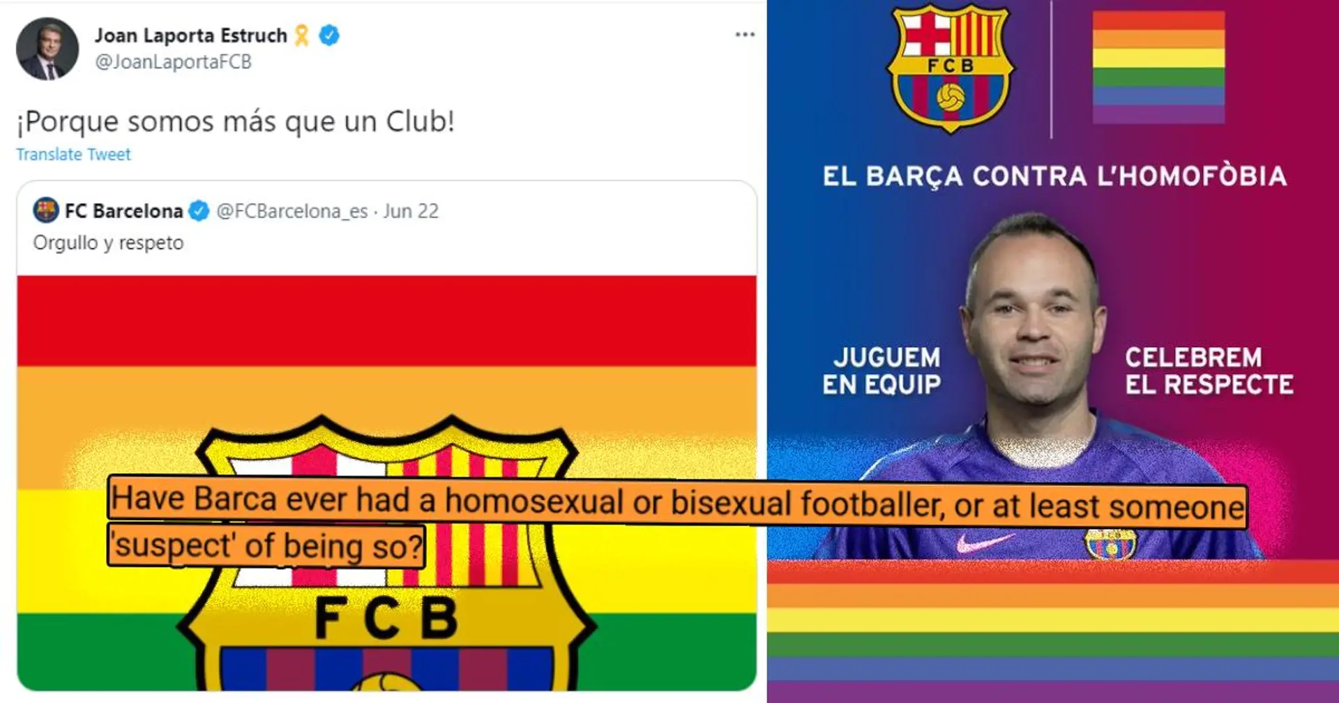 ¿El Barça ha tenido alguna vez un futbolista gay? Preguntaste, respondimos