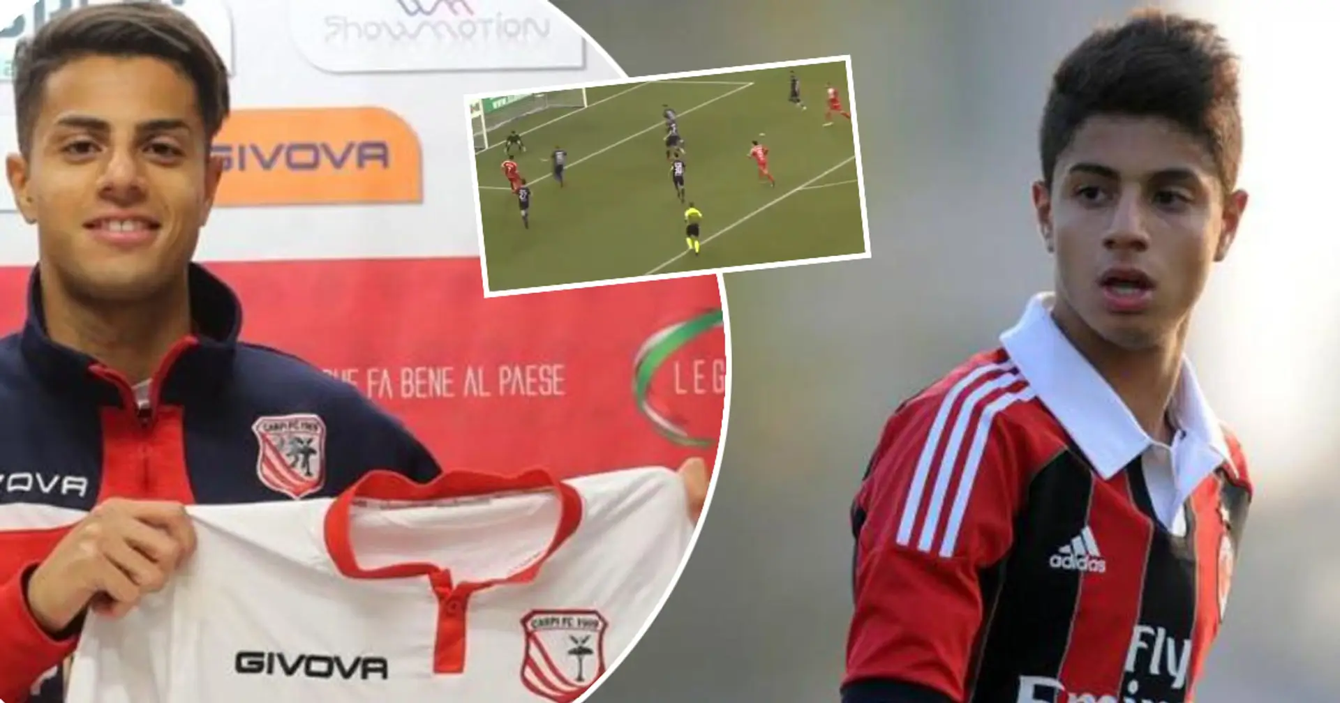 L'ex fenomeno 14enne del Milan Hachim Mastour trova il primo gol ufficiale a 21 anni in Serie C
