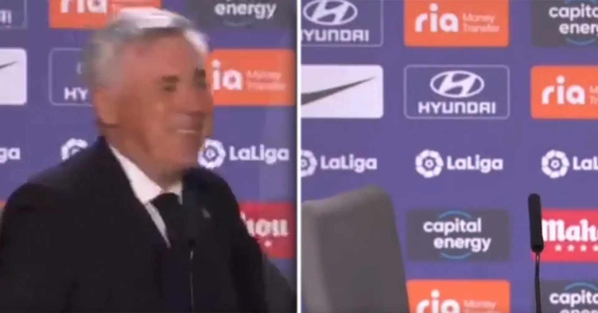 'We don't speak about it, right?': Ancelotti ends Atletico presser with epic rhetorical question for journalists