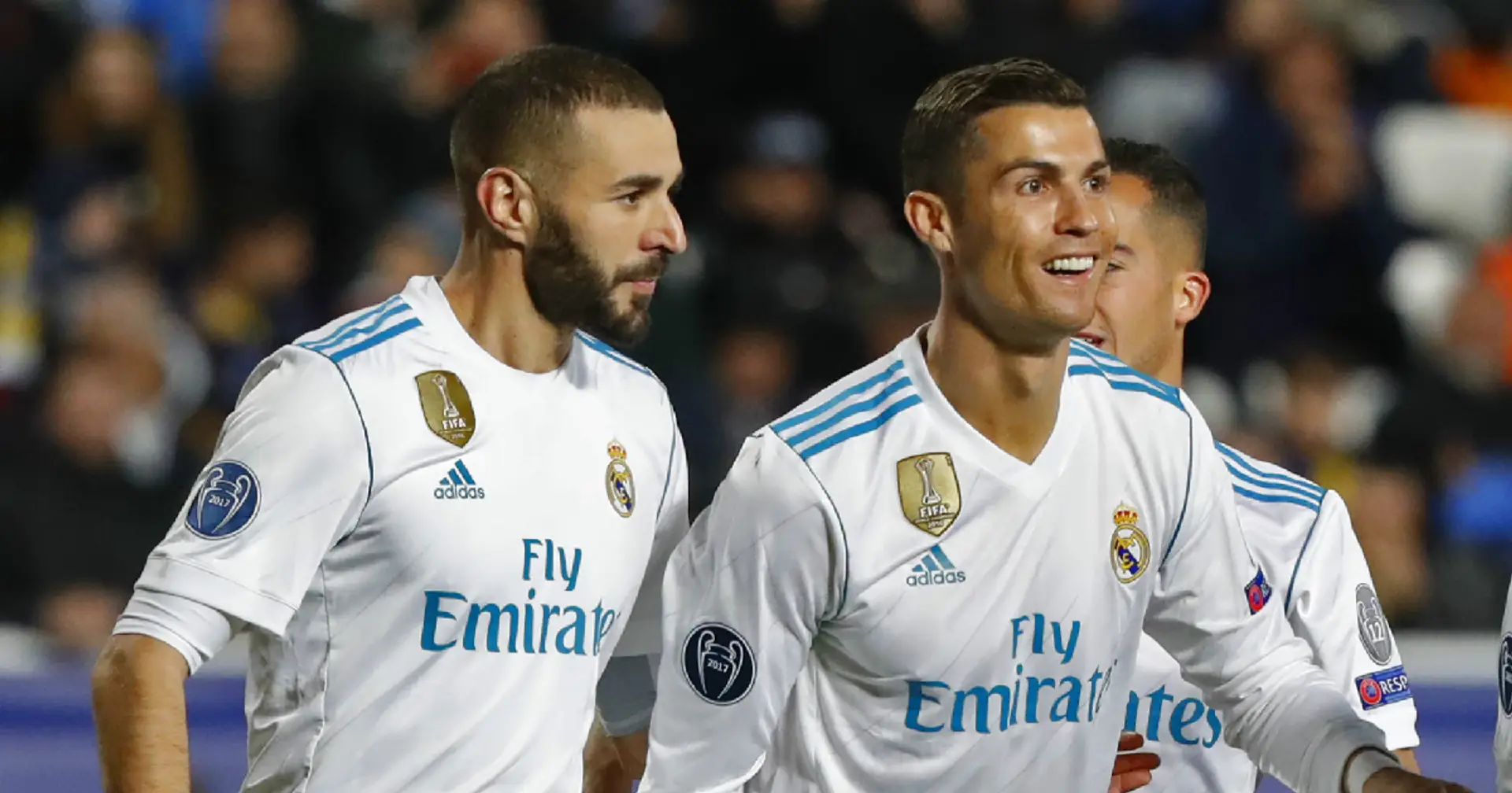 Ronaldo-Benzema rank 2nd among most prolific assist-providing duos in football