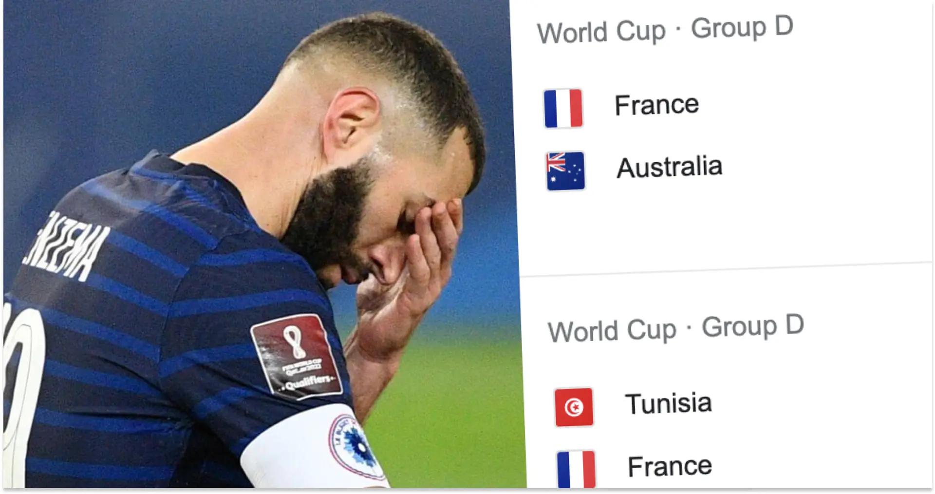 'Major doubt for World Cup': latest update on Benzema's fitness -- it's quite worrying