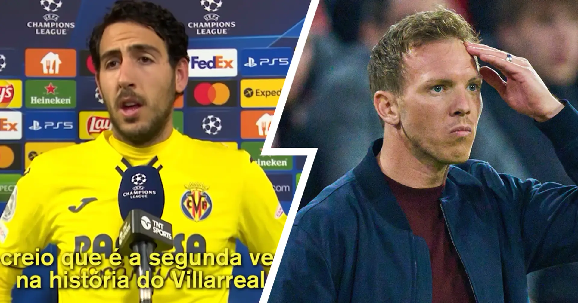 "Wenn du nach oben spuckst, fällt es dir manchmal ins Gesicht": Villarreal-Star Parejo attackiert "respektlosen" Nagelsmann