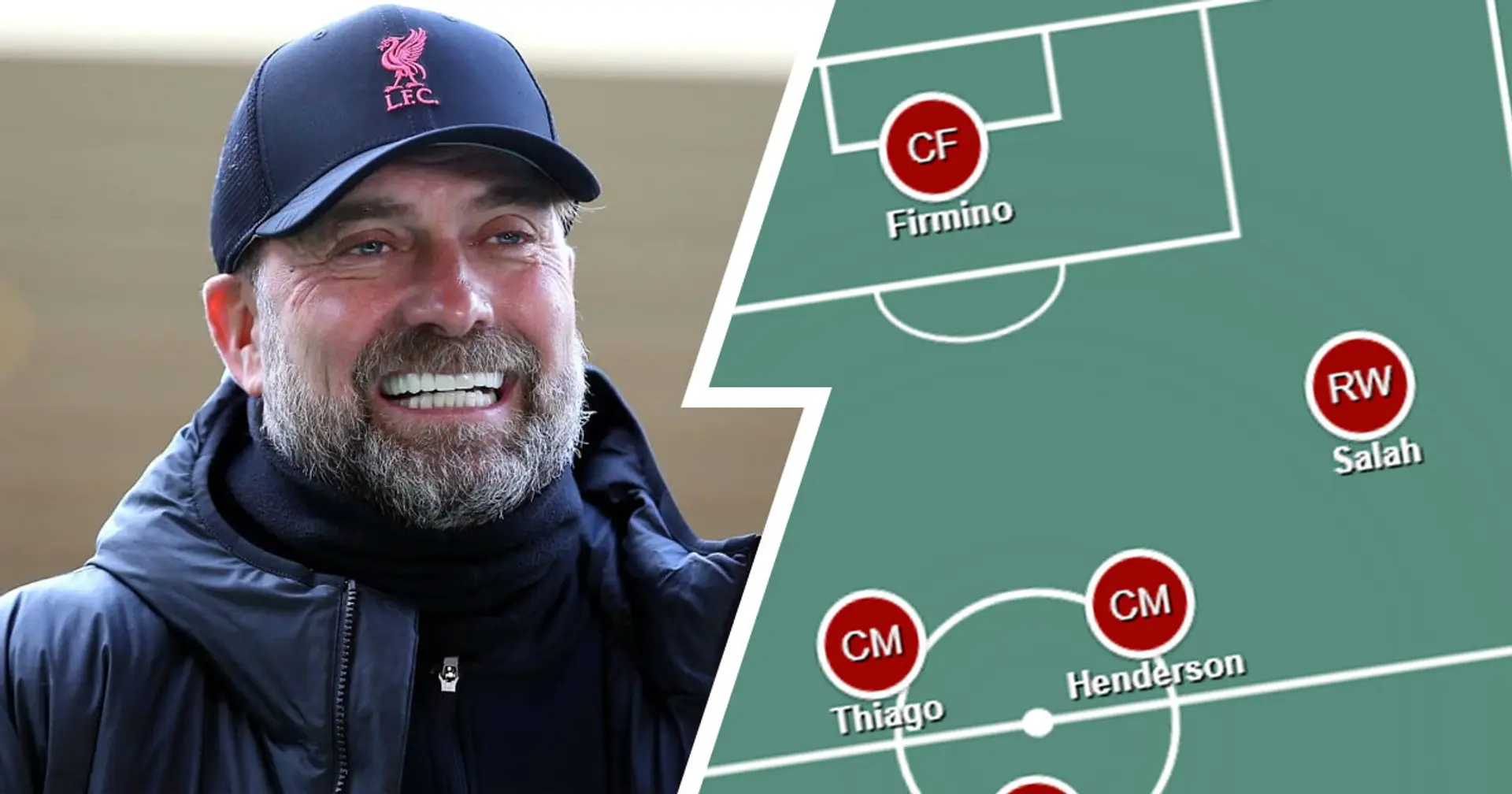 Team news for Liverpool vs Watford, probable line-up