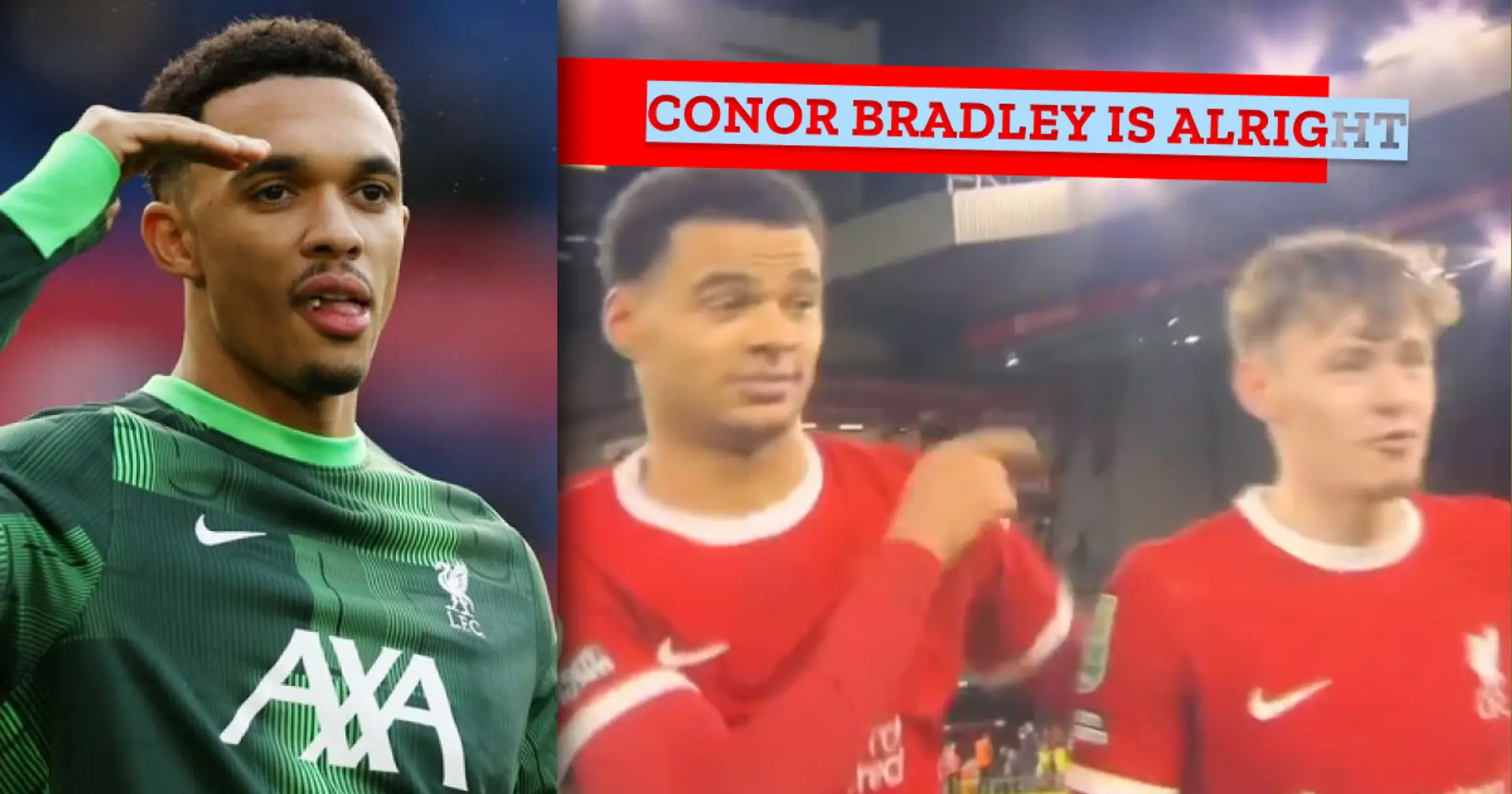 'He's like Wan-Bissaka but can actually play football': Liverpool teammates and fans praise Conor Bradley