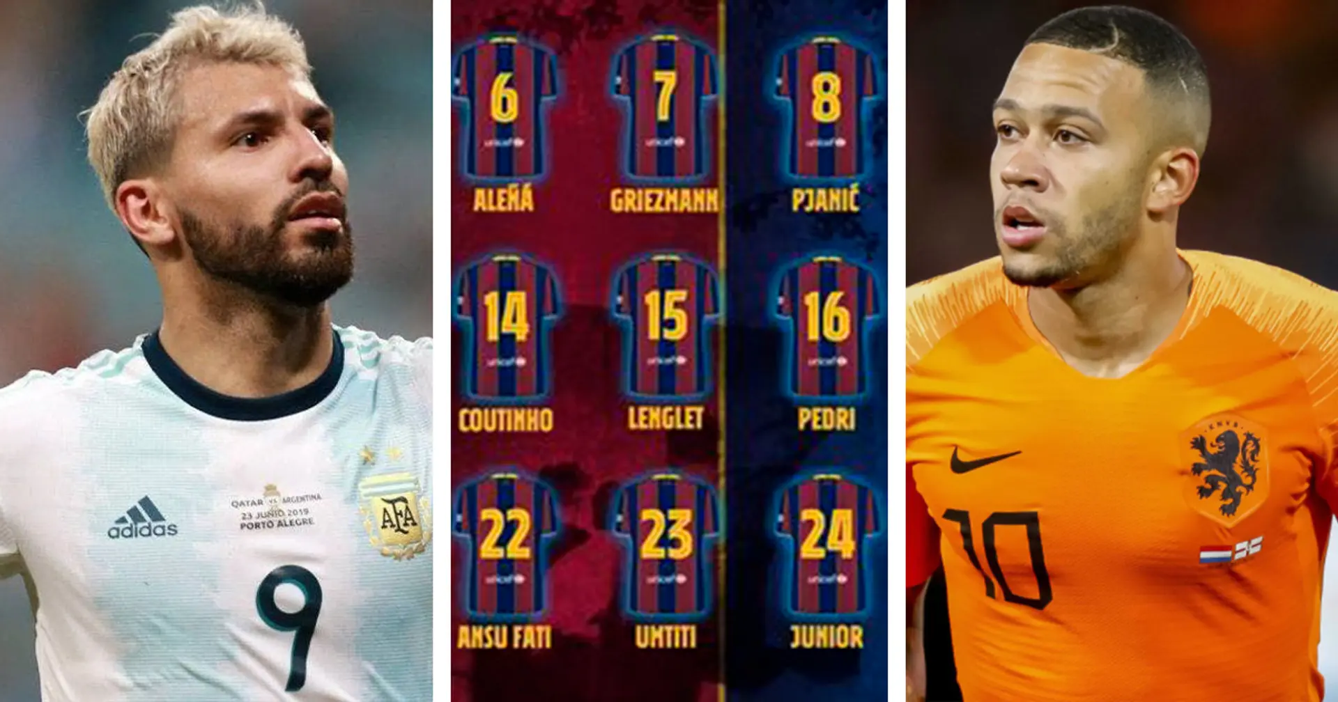 6 'attractive' squad numbers Barca could offer to potential newcomers
