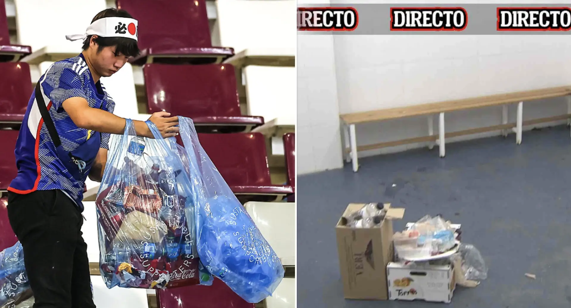Barca players emulate Japanese as they leave Barbastro dressing room spotless after game
