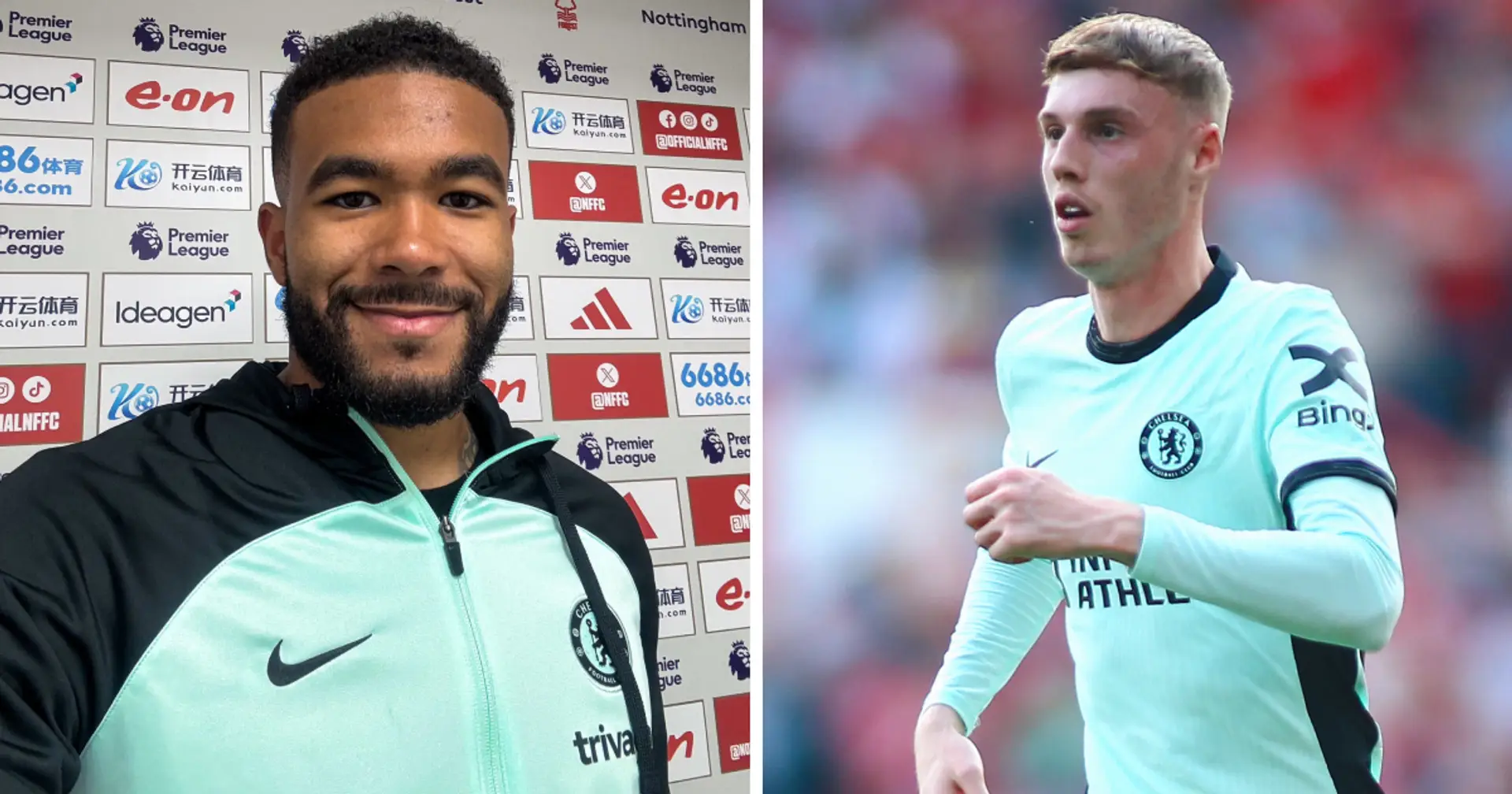 'I wouldn't go that far': Cole Palmer disagrees with huge Reece James' claim about him