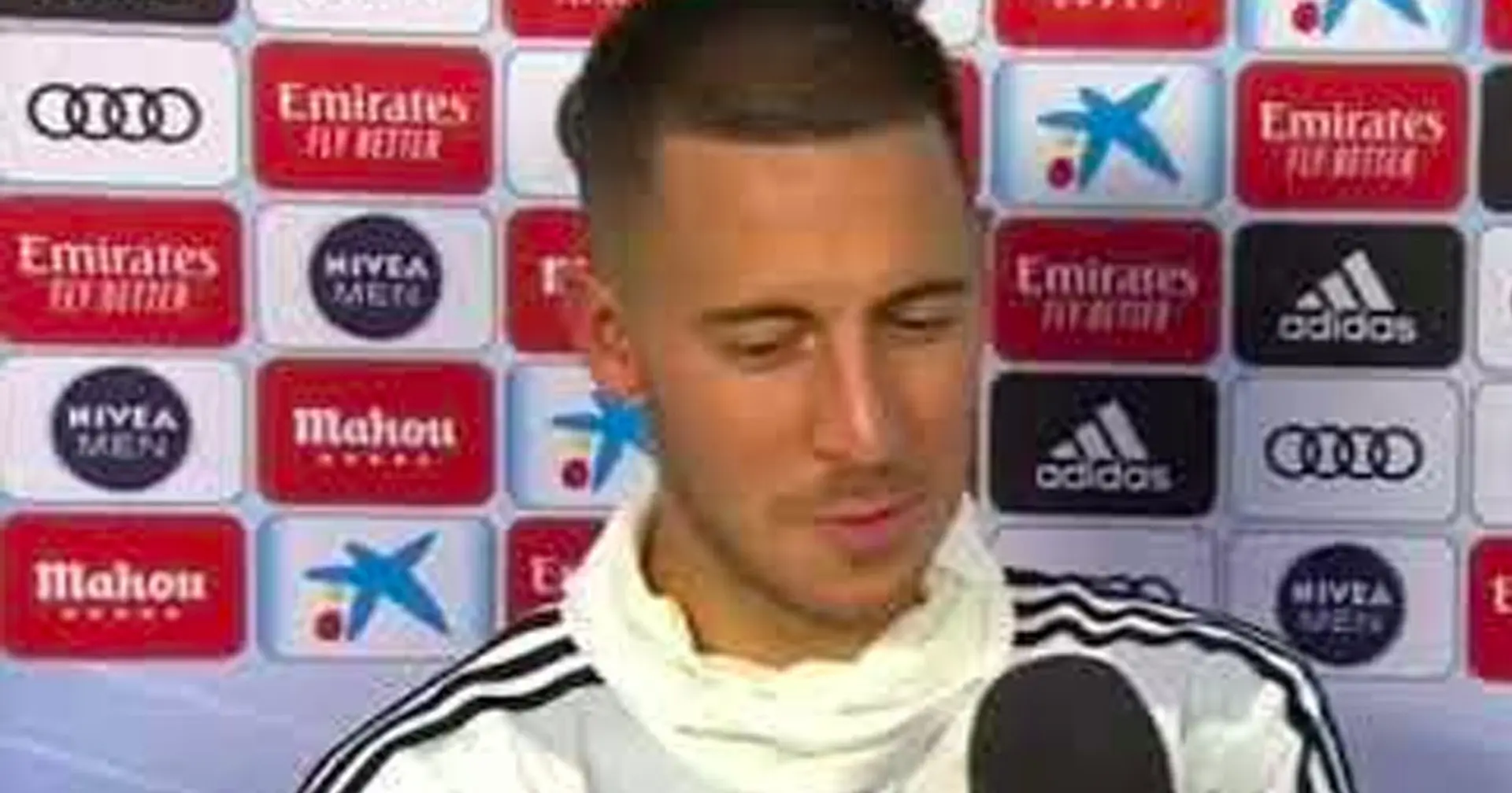 Hazard: 'I plan to stay at Real Madrid next season. I want to play more'