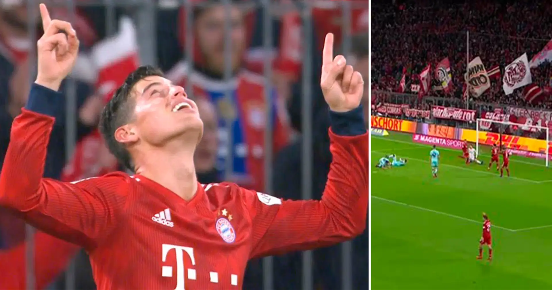 Heute vor 4 Jahren: James schießt seinen einzigen Dreierpack für den FC Bayern