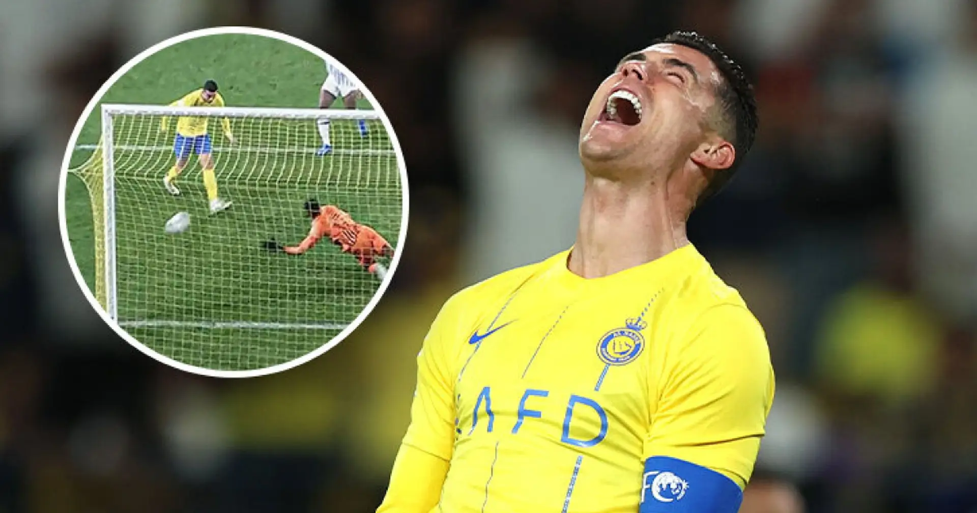 Ronaldo scheiterte aus einem Meter Entfernung vor dem leeren Tor und schied aus der Asian Champions League aus - Albtraumabend trotz Elfmetertor 