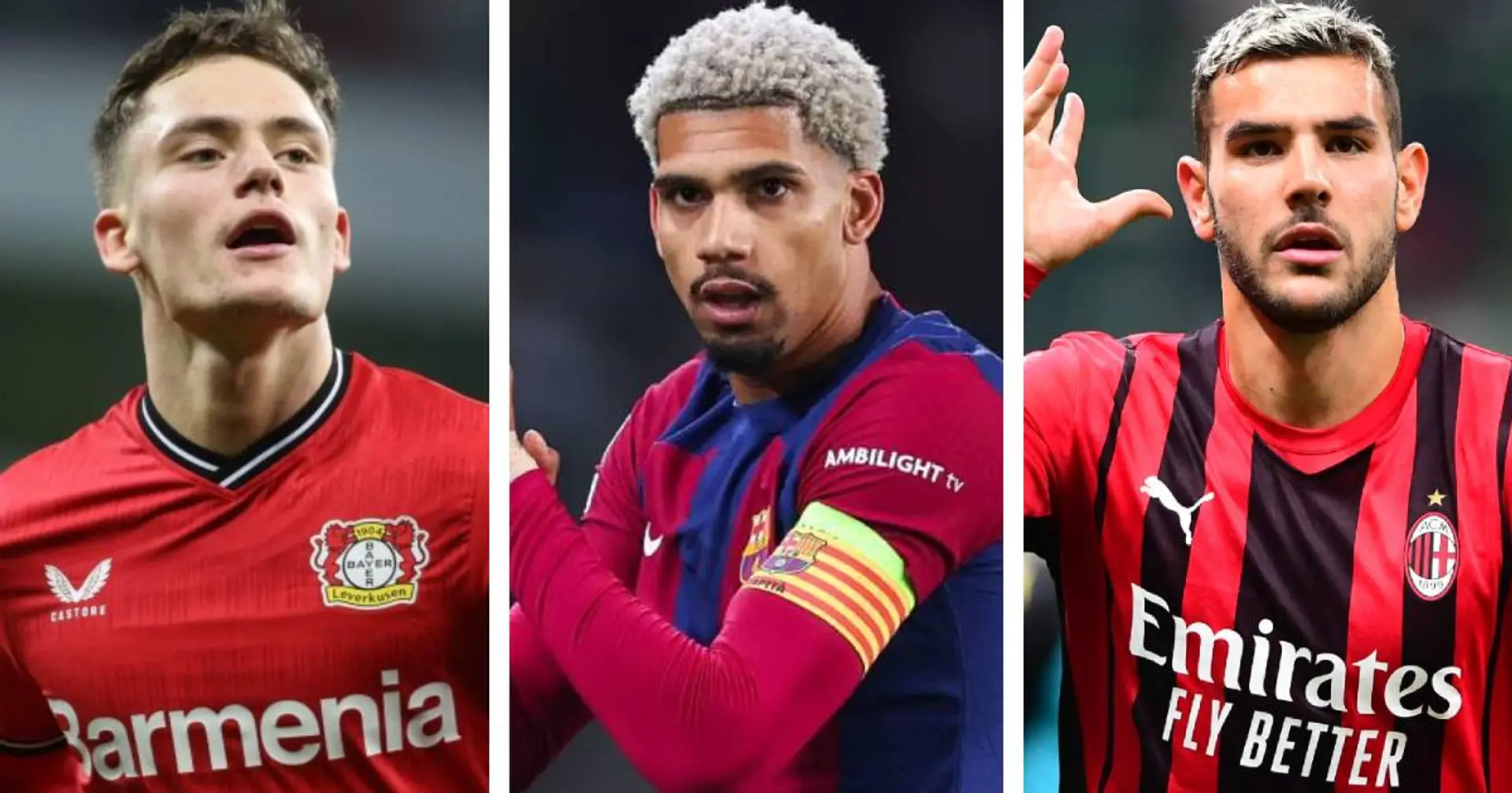 Bayern plant Transfer-Vorstoß bei Wirtz, Araujo und Hernandez - kicker