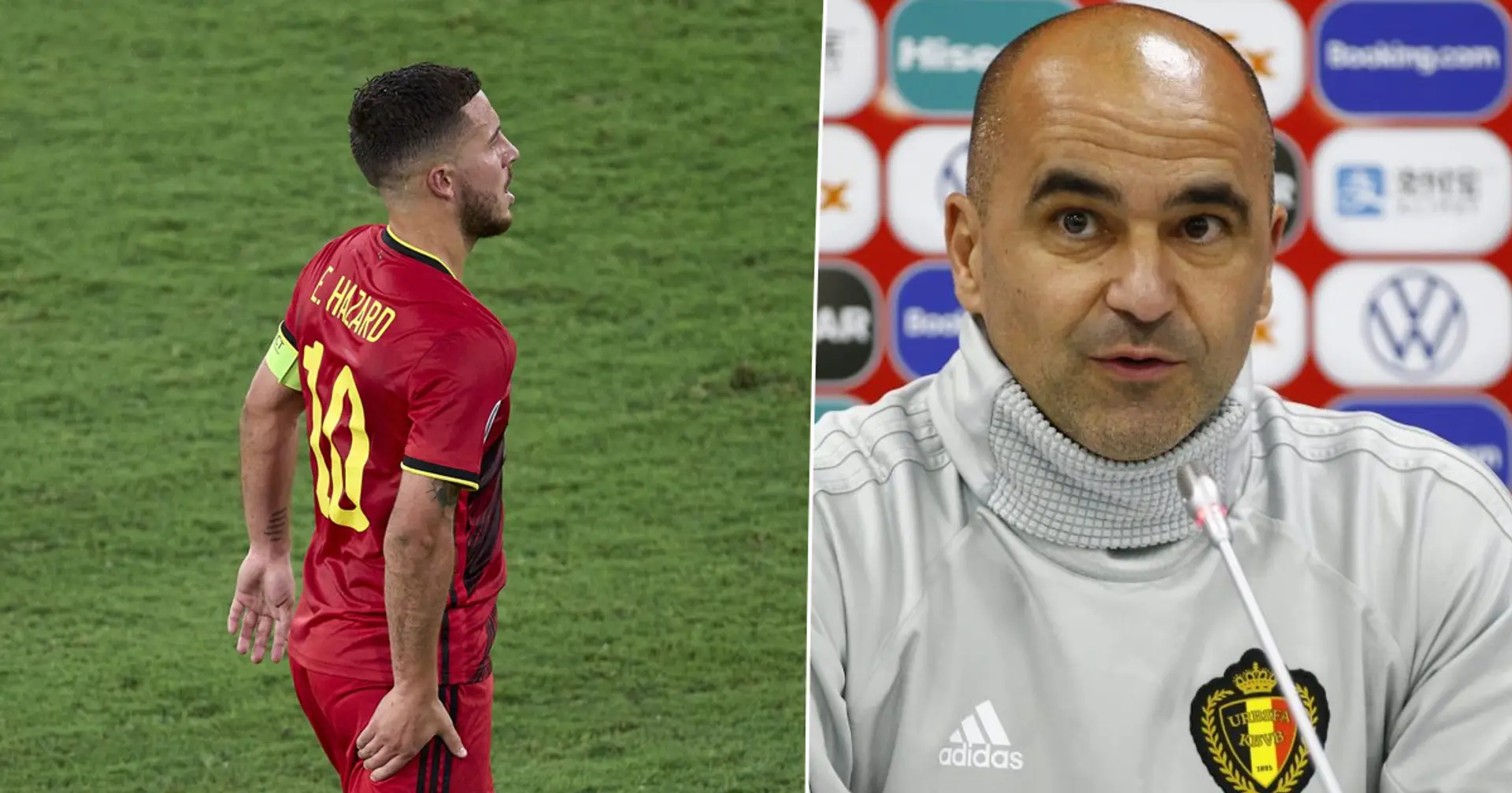 Belgium boss provides 'quite positive' update on Hazard but rules him out of Italy game