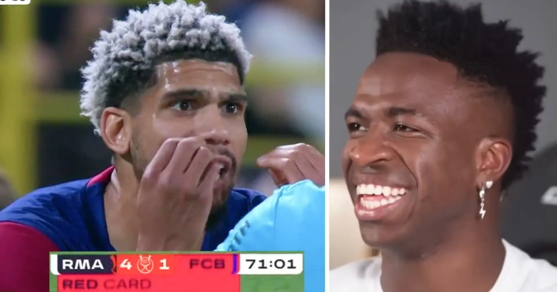 Vinicius mocks Araujo and Barca with THREE words during Real Madrid title celebrations