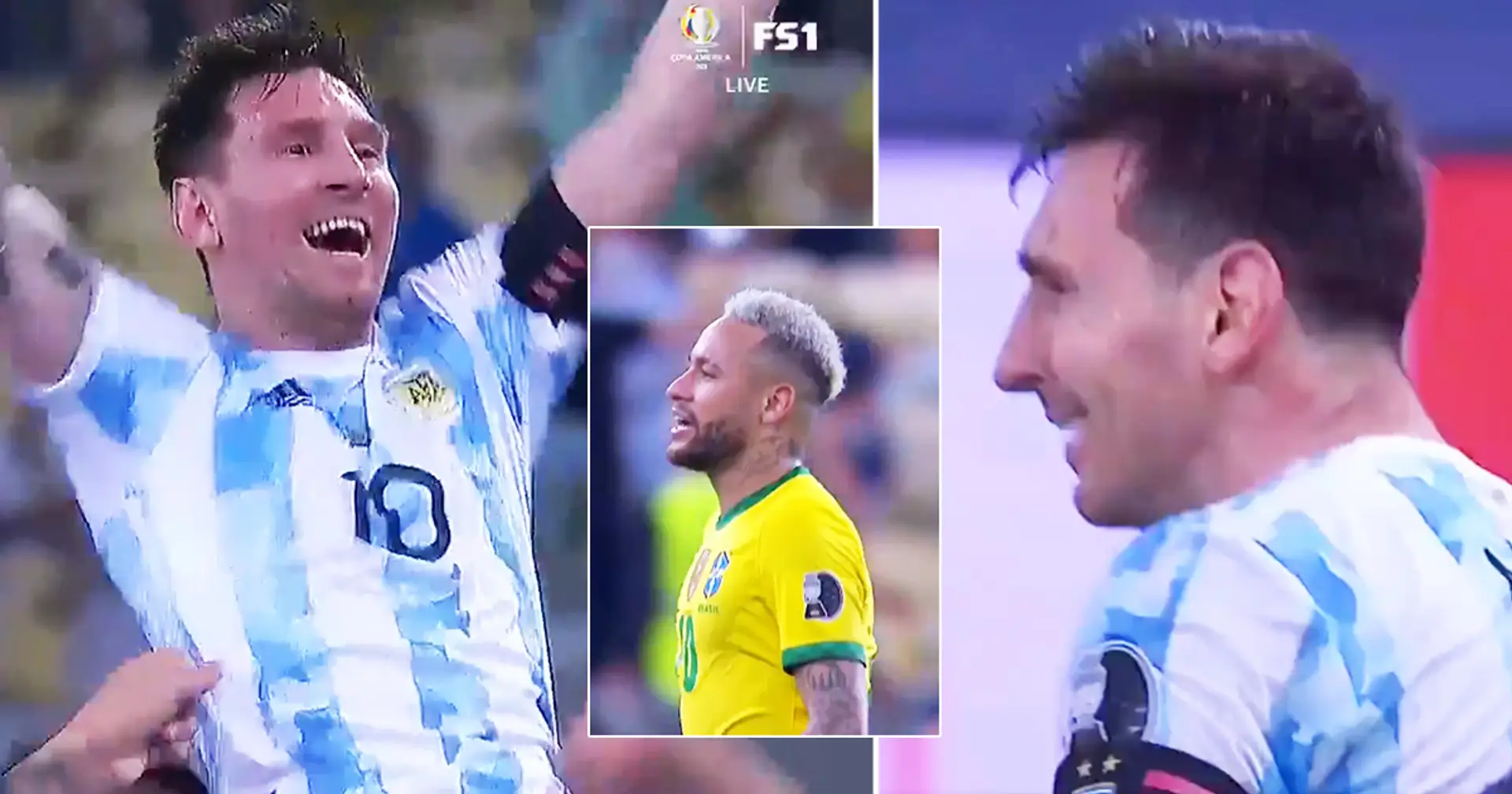 Leo Messis Reaktion auf den Copa-America-Gewinn wurde vor der Kamera erwischt, und er fing sofort an zu weinen