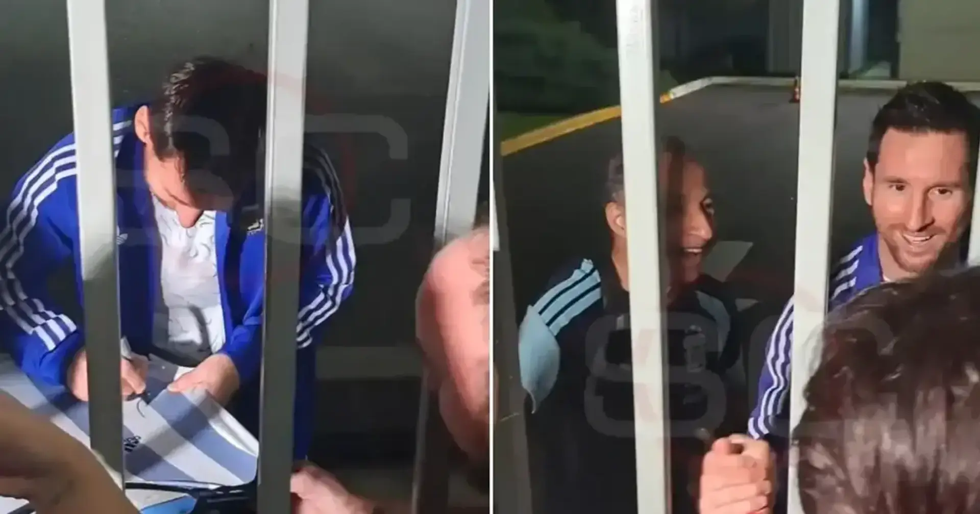 Lionel Messi gave funny reply to fan who tried to hug him after ...
