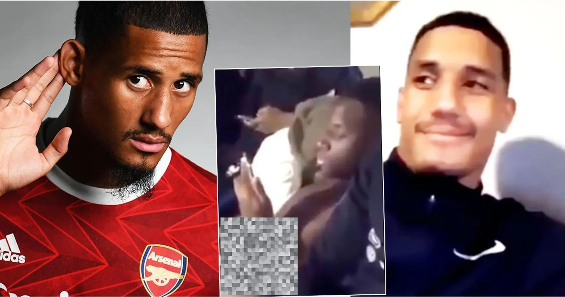 Saliba dell' Arsenal filma un suo compagno di squadra in Francia masturbarsi in pubblico, 3 anni dopo video diventa virale
