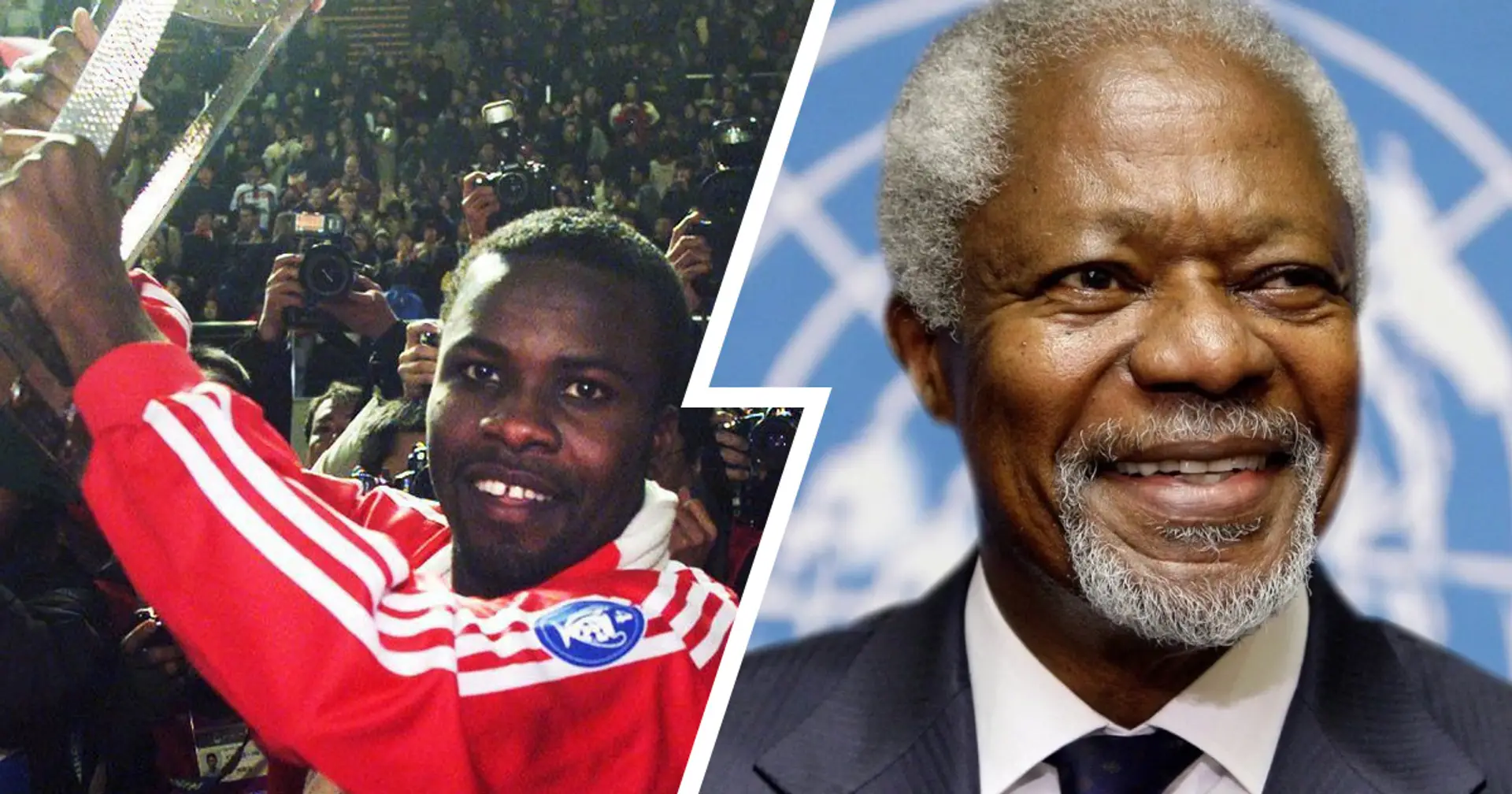 "Kofi Annan stand in meinem Zimmer": Geburtstagskind Sammy Kuffour erinnert sich an die Begegnung mit VN-Generalsekretär