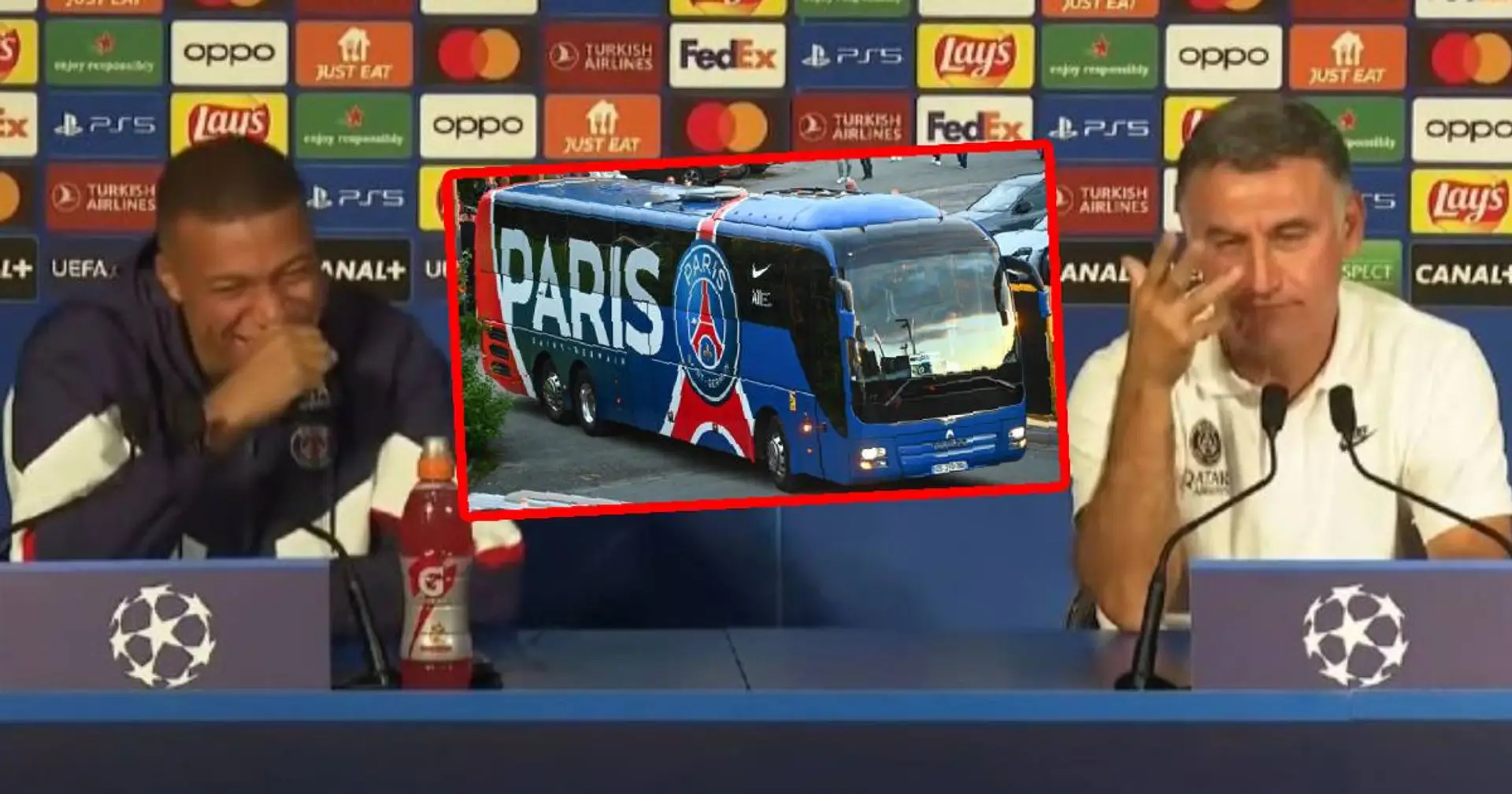 "En pleine pénurie d'essence" : un fan ironise sur le déplacement à Reims du PSG en bus et tacle les haters du club