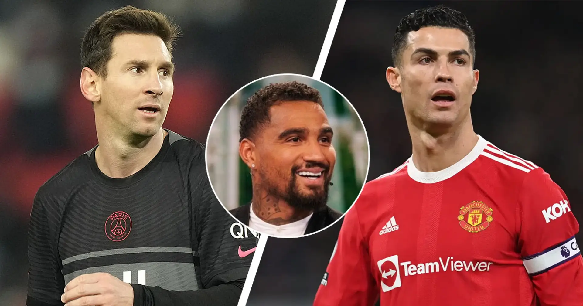 Boateng explains why Ronaldo is a better role model for youngsters despite Messi being the superior player