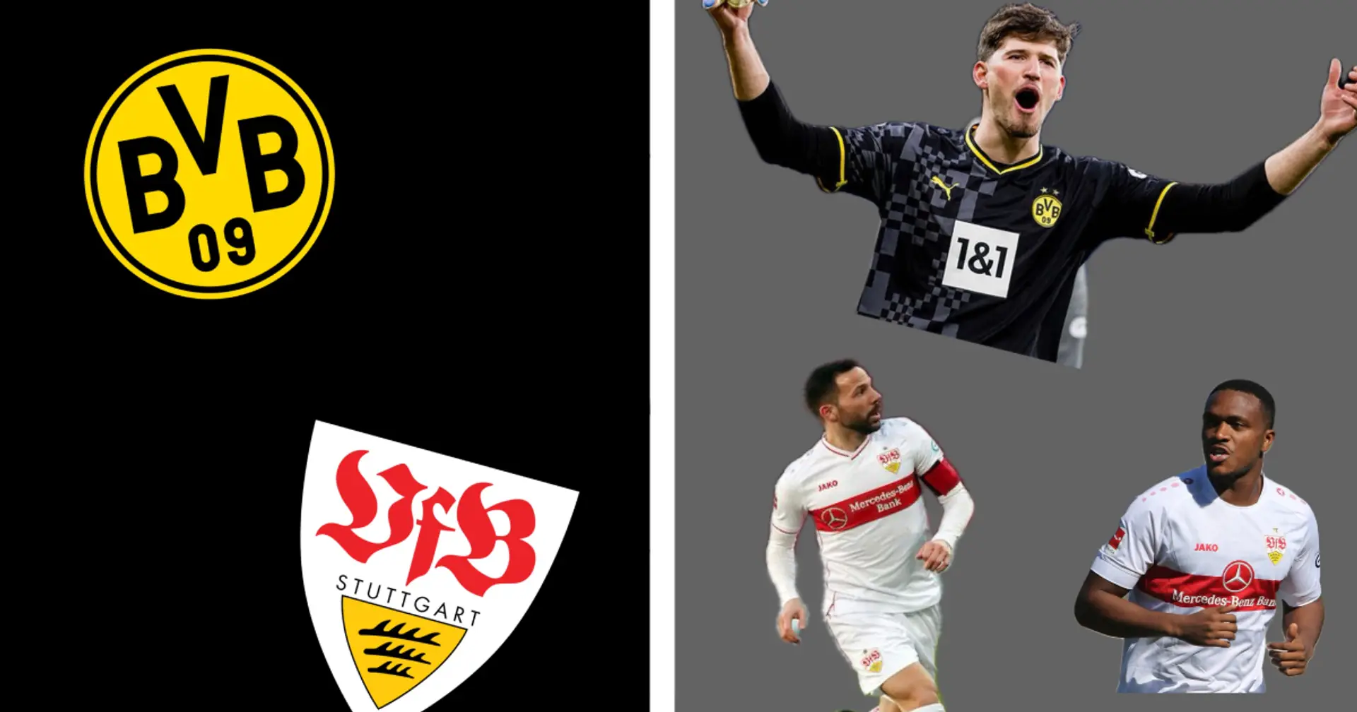 Verblüffende Doppelagenten im Fußball: Diese Spieler haben für den BVB und den VfB Stuttgart gespielt! 