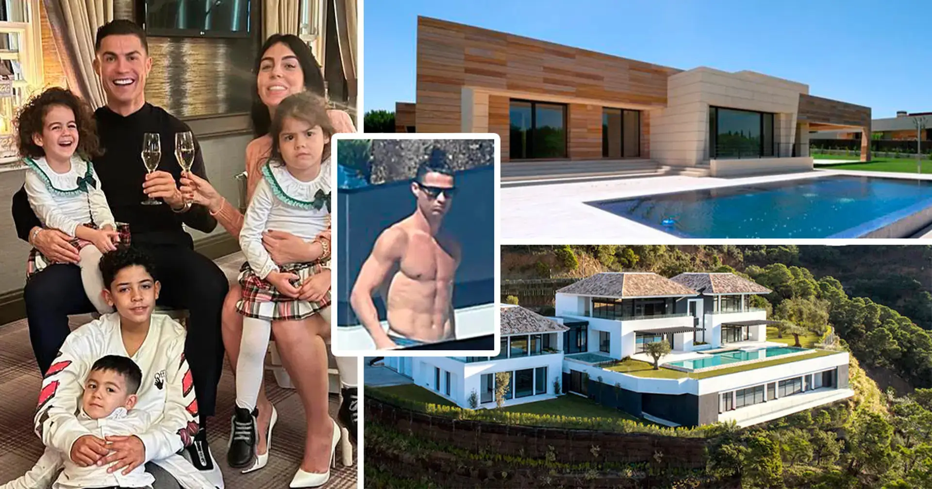 Dentro de las casas de lujo de 43 millones de libras esterlinas de Cristiano Ronaldo, desde la mansión de Cheshire hasta los apartamentos de Lisboa 