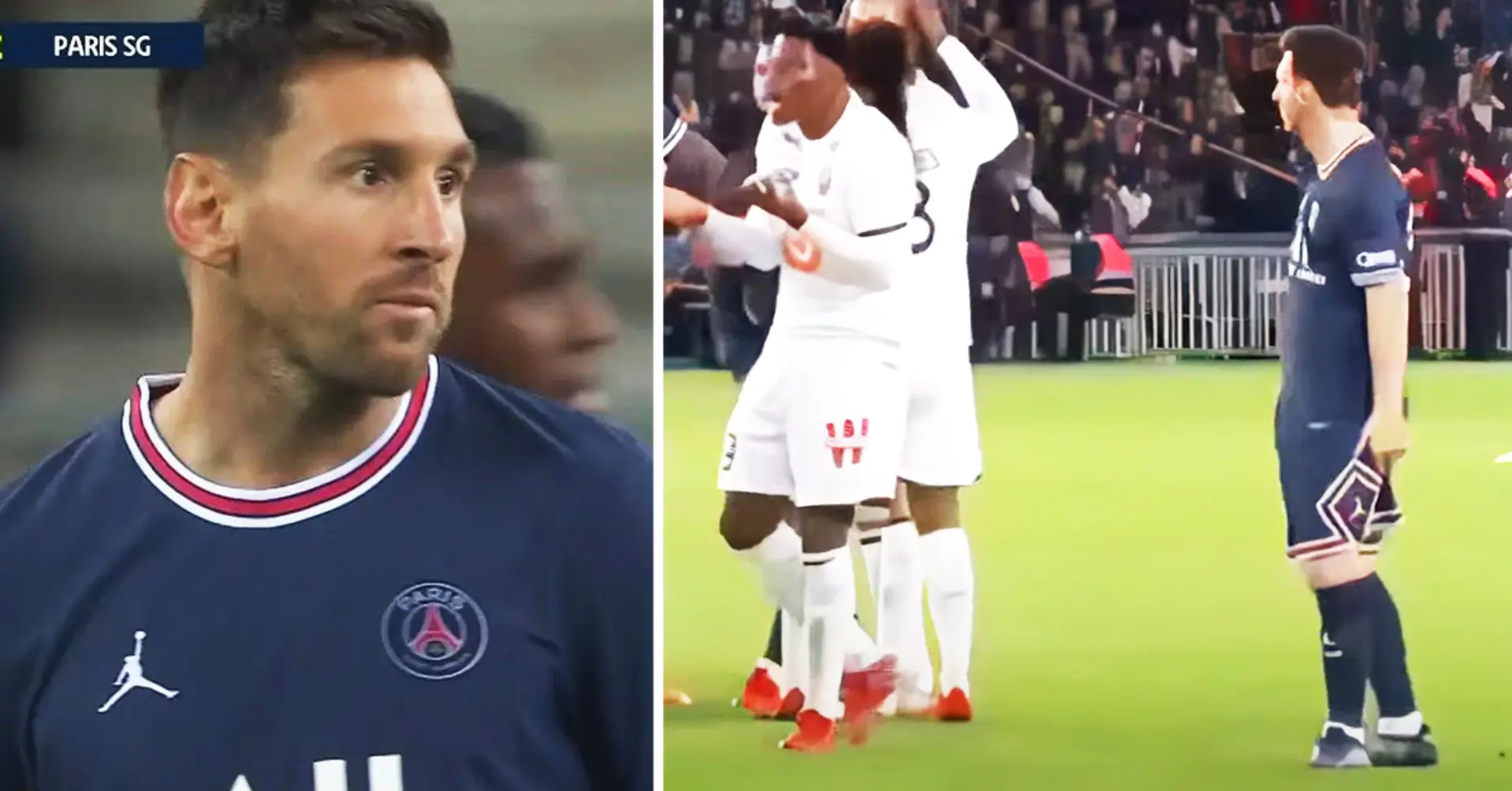 Un nuovo filmato mostra cosa è successo realmente a Lionel Messi durante la partita PSG vs Lille