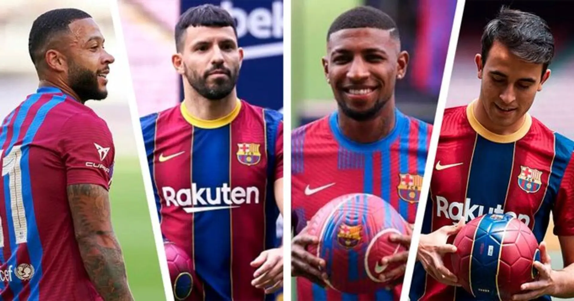 Depay, Agüero, Emerson y Eric García 'en riesgo de no estar inscribidos' por las dificultades financieras del Barça
