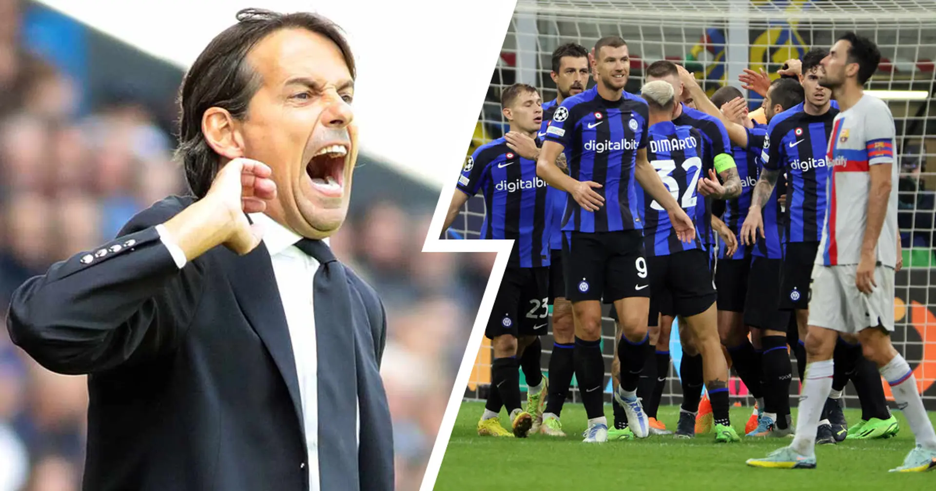 Inzaghi punta sull'orgoglio della squadra: il tecnico ha insistito su un episodio particolare di Inter-Barça