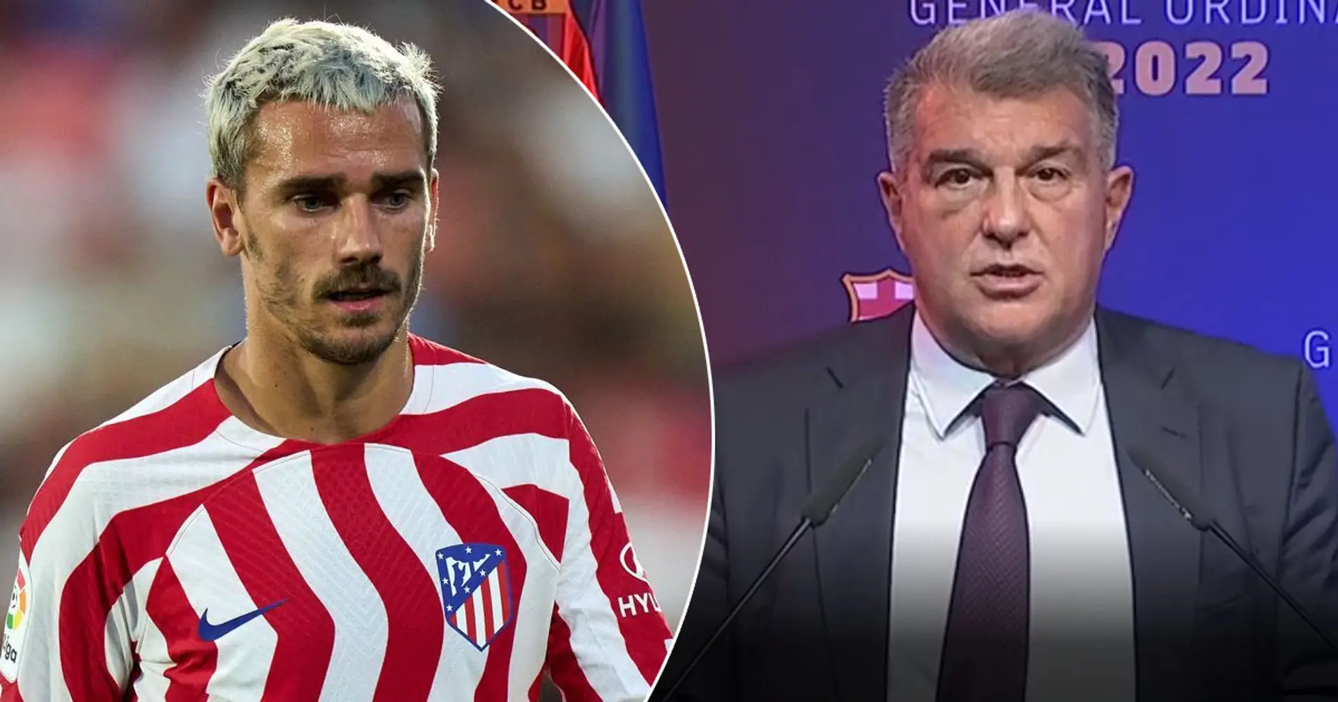 'It would've been a drama if Griezmann came back': Laporta confirms agreement with Atletico