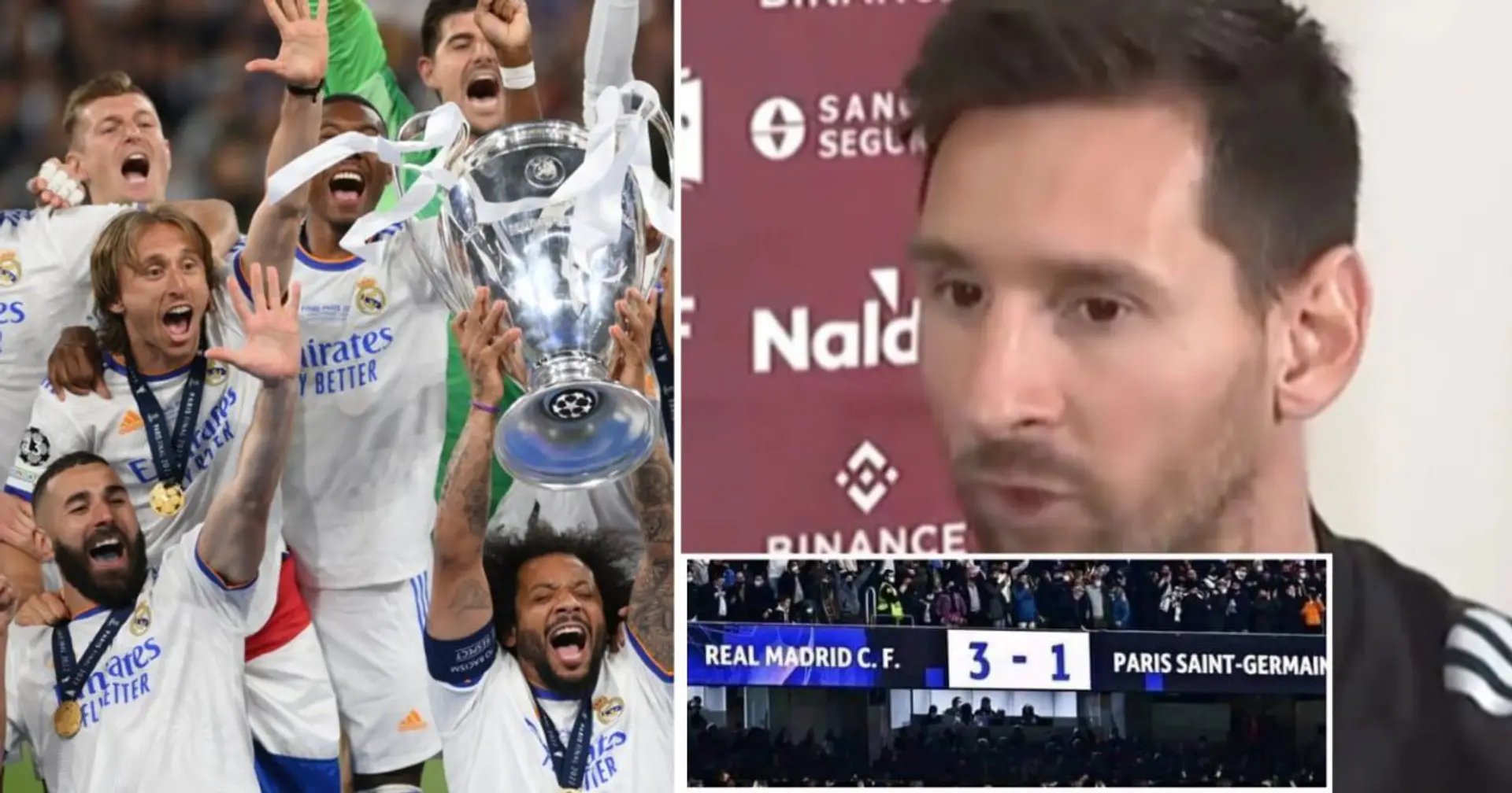 Lionel Messi: Real Madrid war nicht die beste Mannschaft in dieser Champions League, bei allem Respekt. Ich kenne Real Madrid sehr gut