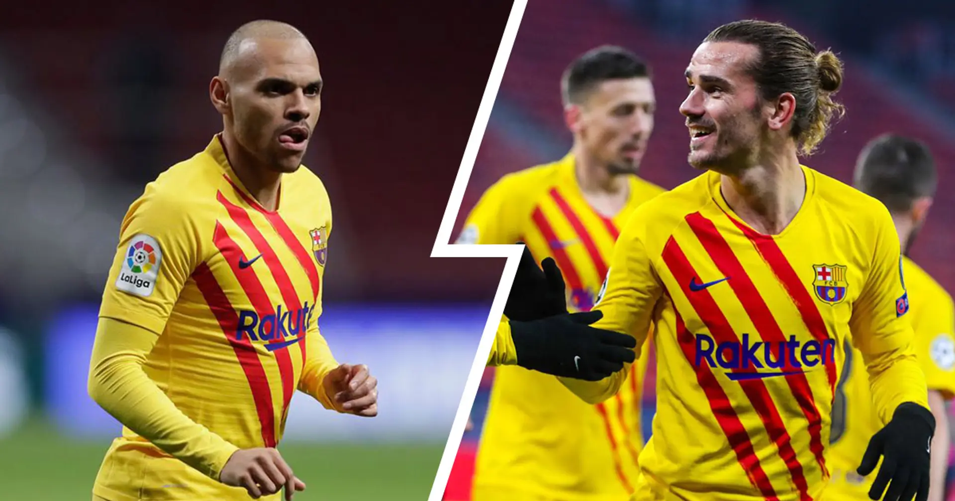 'Living proof that we need to play with No. 9': Fans believe it's Braithwaite who actually unlocks Griezmann at Barca