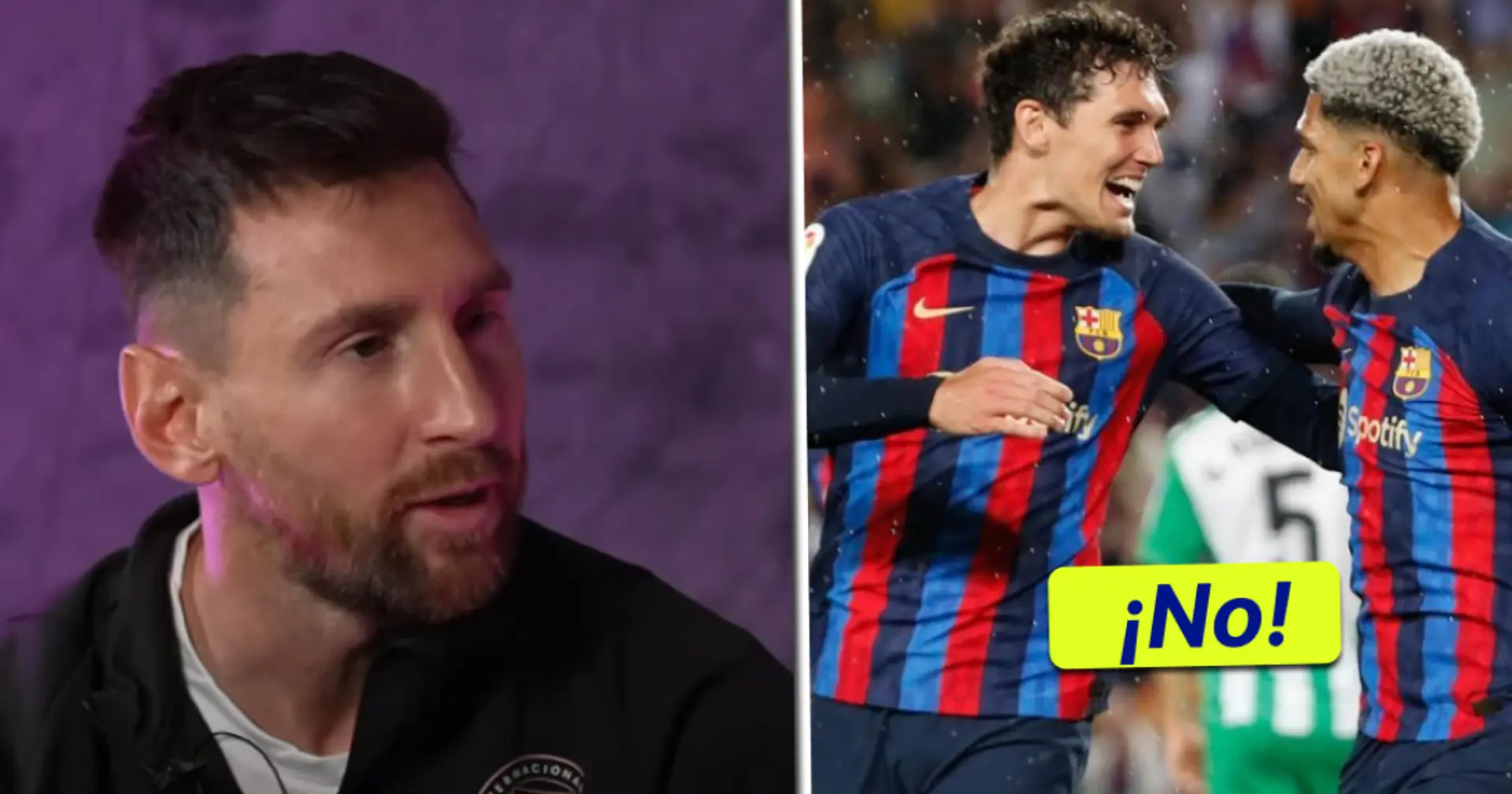 Messi nomme le meilleur défenseur du monde – Leo le voulait au Barça